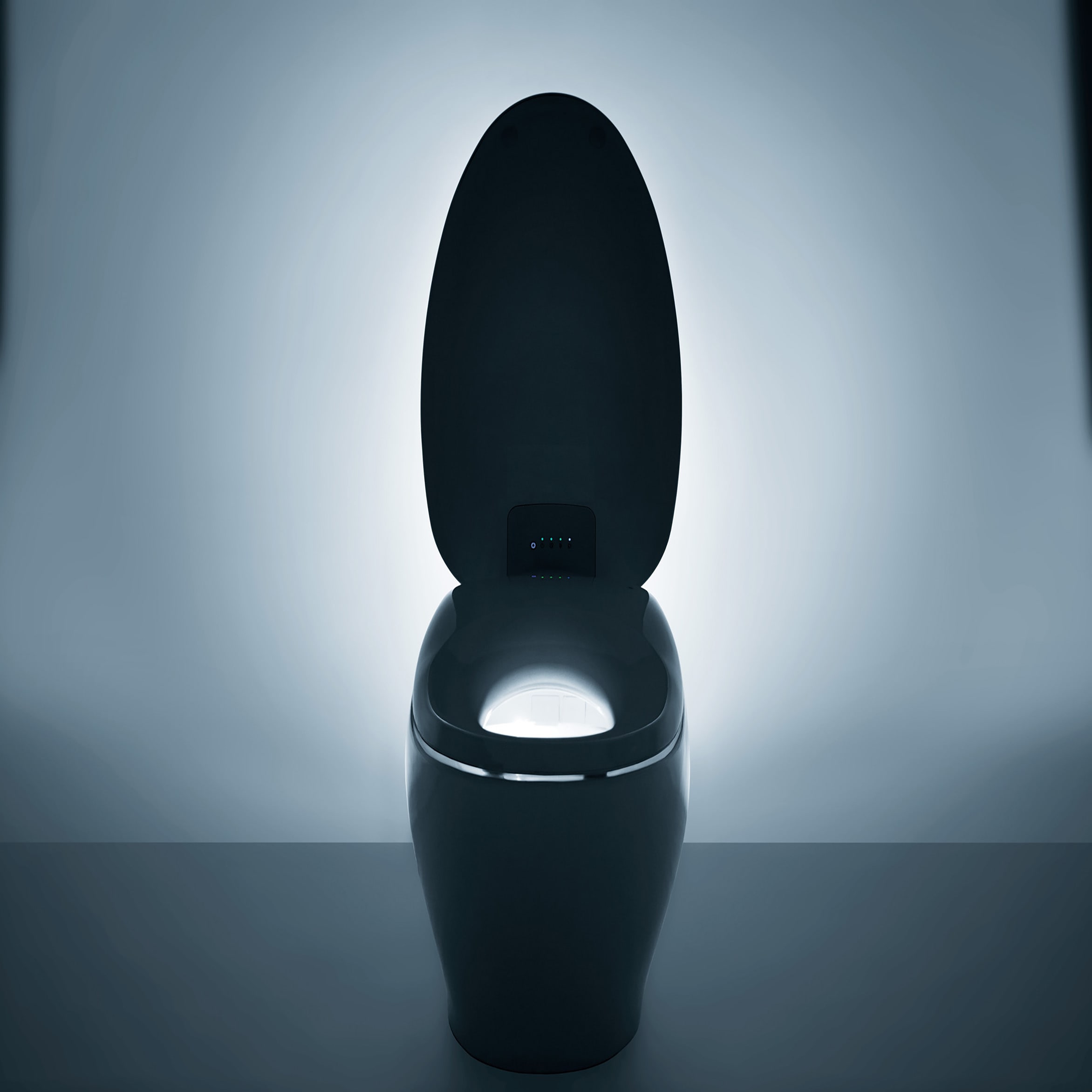 Inodoro TOTO Neorest Blanco Algodón con Descarga Sin Contacto, Altura de Silla Elongada y Cierre Suave, Bidé de una Pieza con Etiqueta WaterSense de 1.0 GPF y 12 pulgadas de Reataque MS902CUMFG-01