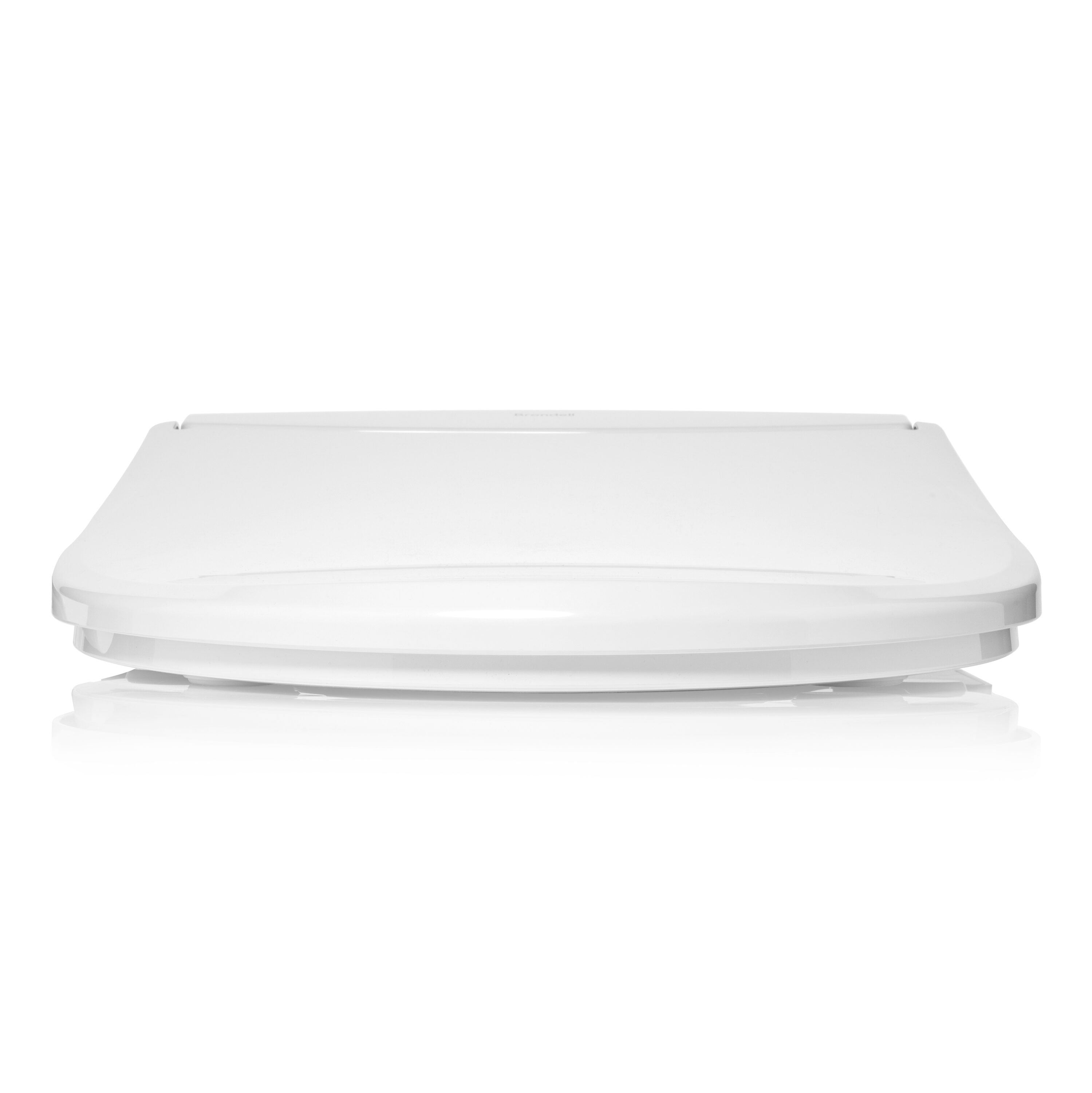 Asiento de bidé de lujo Brondell Swash Thinline T44 con control remoto para inodoro alargado, Blanco T44-EW