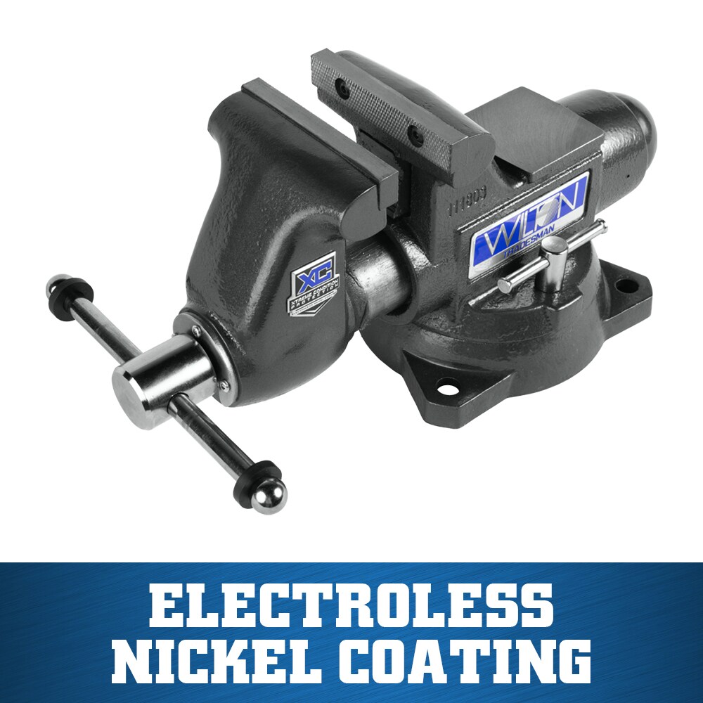Morsa de banco Wilton Tradesman XC de hierro dúctil de 4-1/2 pulgadas WL9-28840