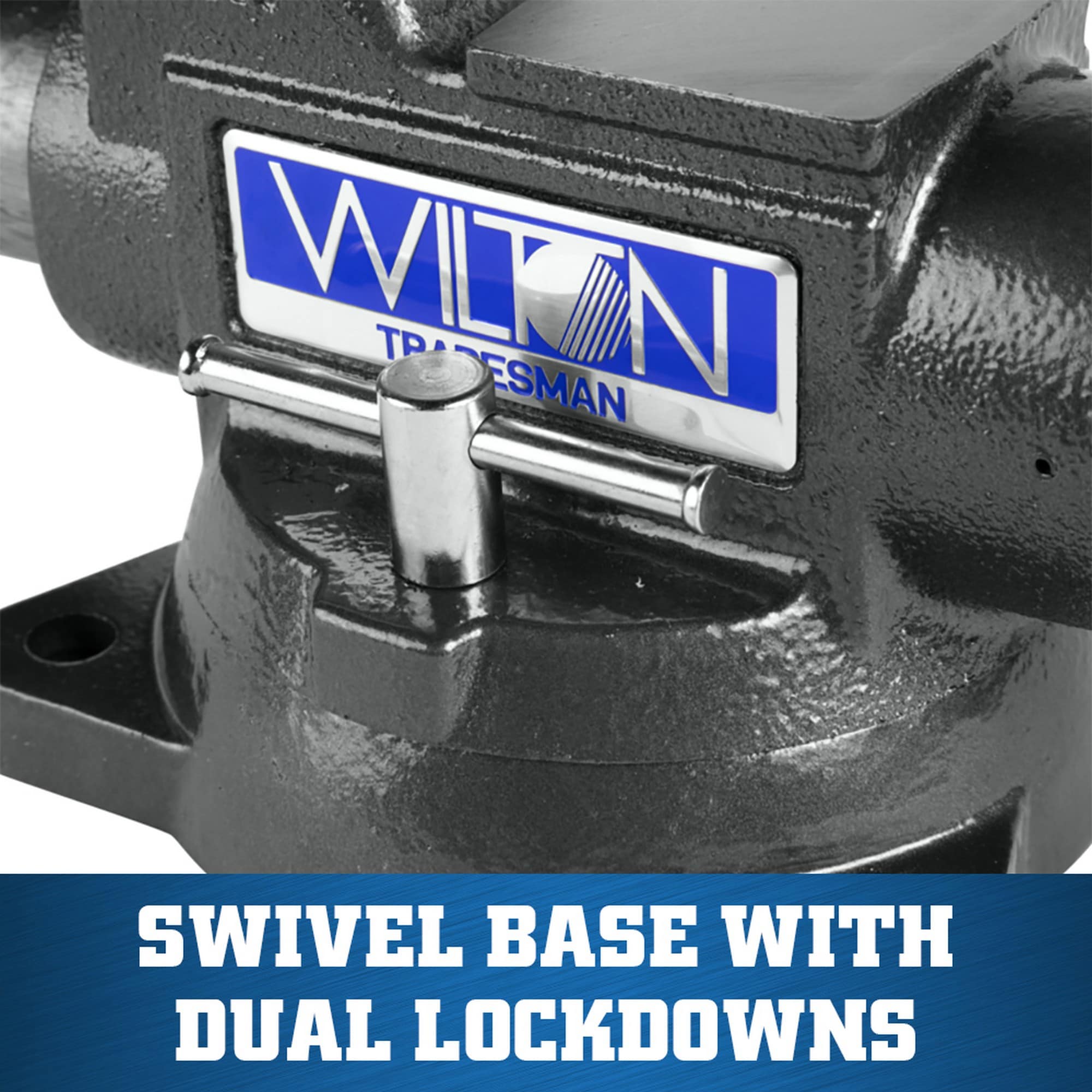 Morsa de banco Wilton Tradesman XC de hierro dúctil de 4-1/2 pulgadas WL9-28840