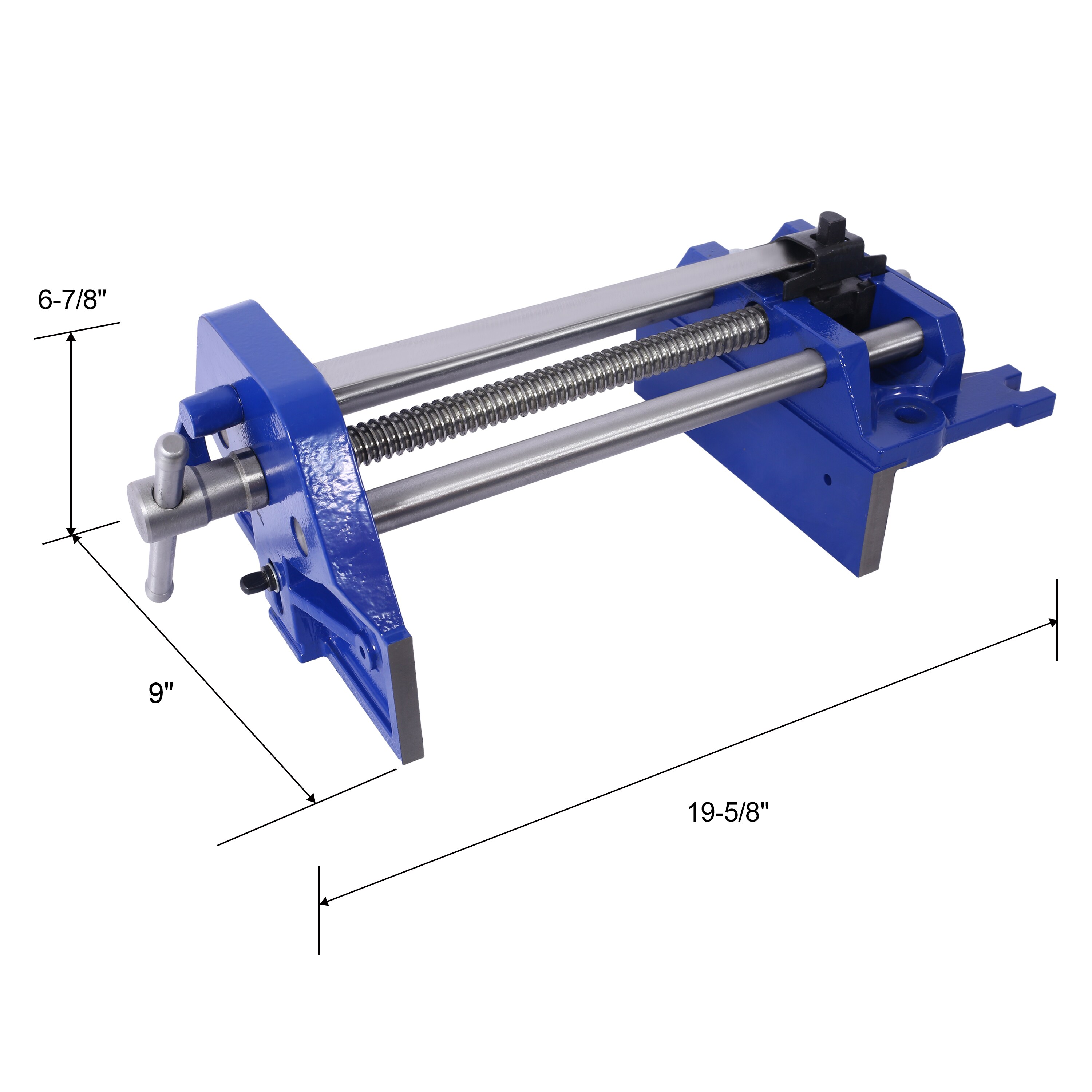 Morsa multipropósito de hierro fundido de 9 pulgadas BigTitan 4000 lb - Modelo PL1999004