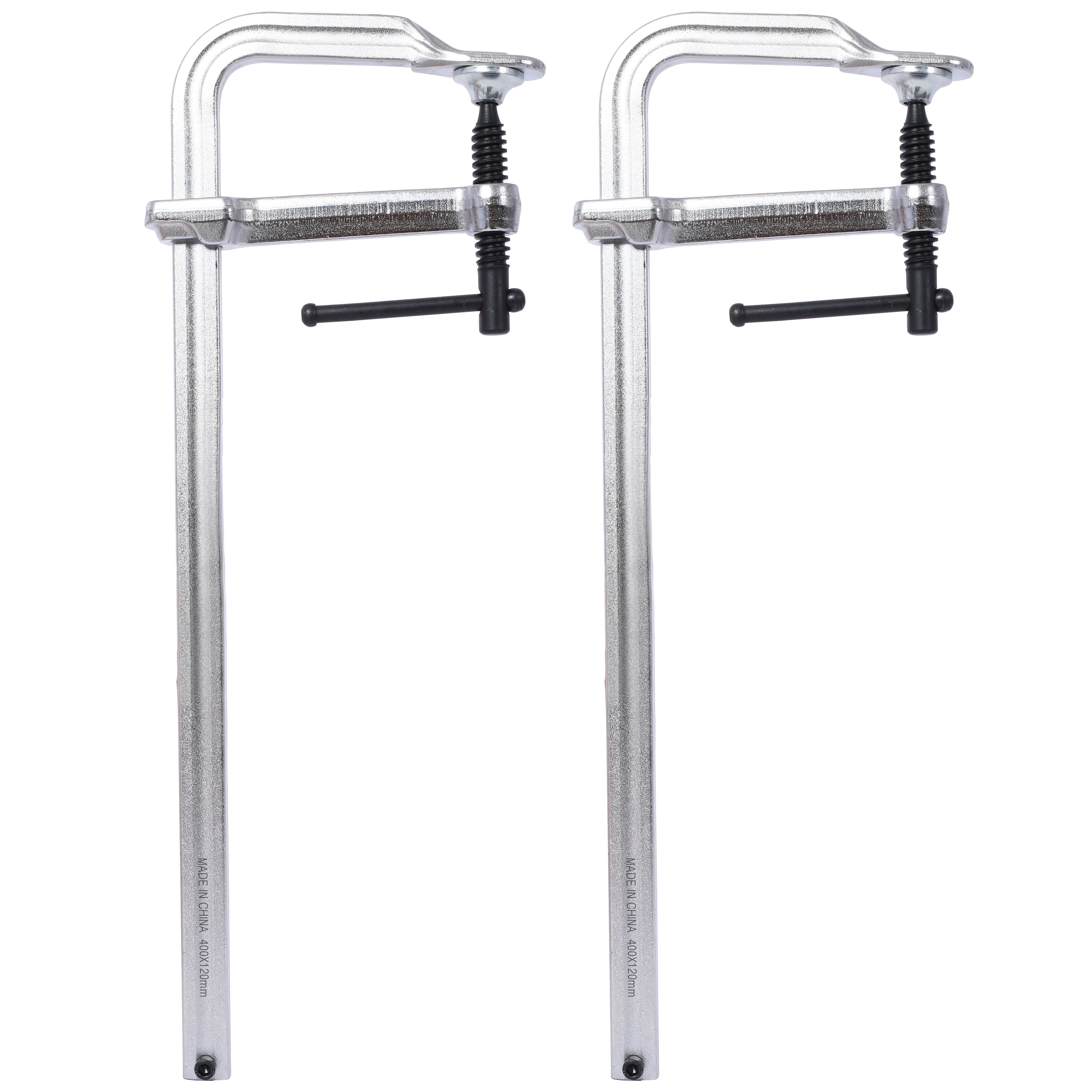 Kit de 2 abrazaderas paralelas BigTitan 16 pulgadas, capacidad de 1400 lb cada una (2800 lb en total) - PL1999016