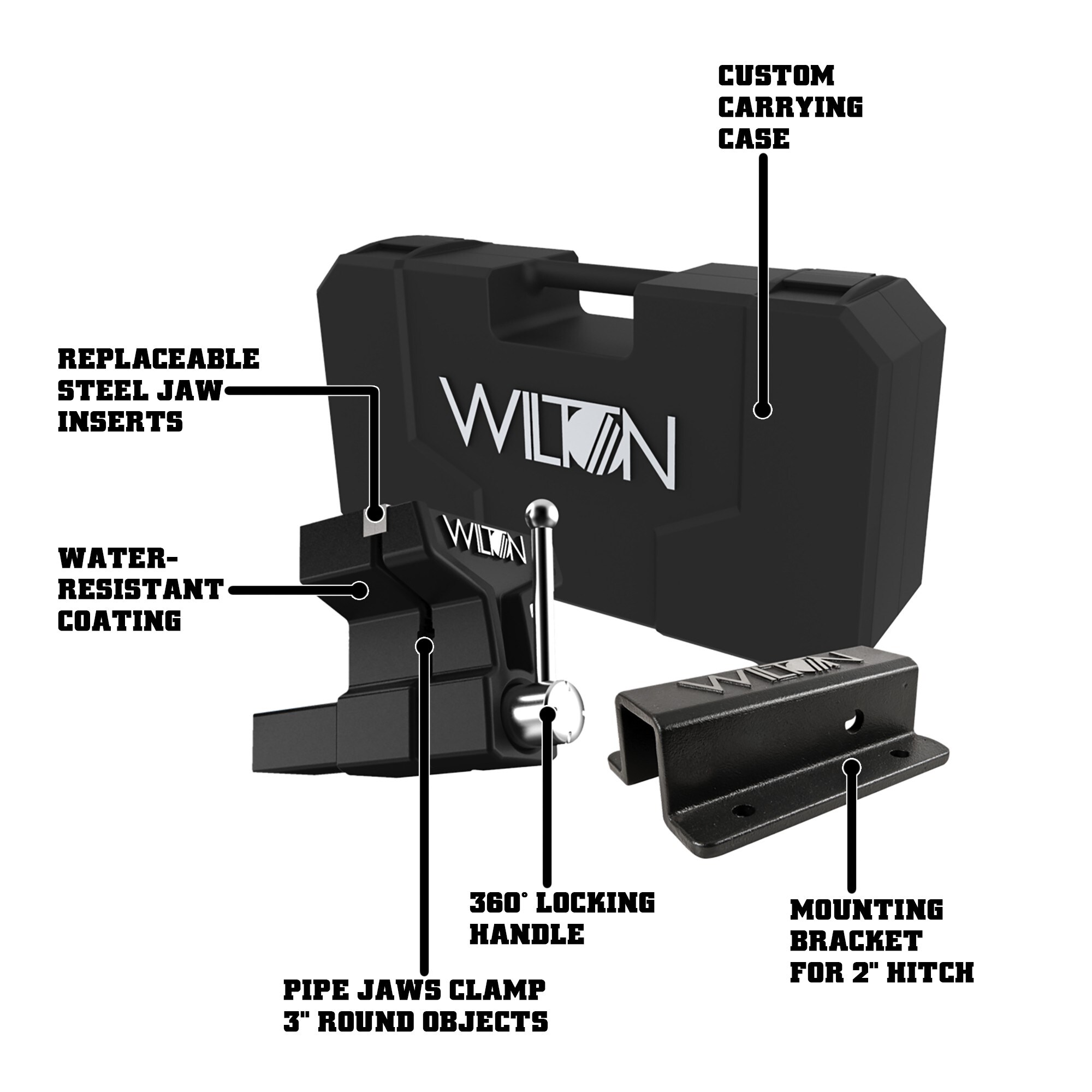 Morsa Multiusos para Cuatrimoto de Hierro Fundido de 6 pulgadas Wilton WL9-10015