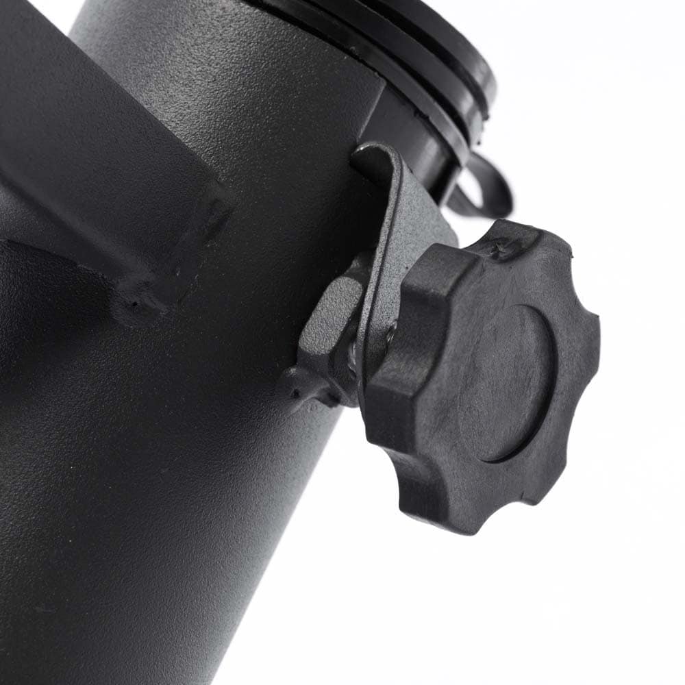 Sujetador de sombrilla resistente a la intemperie para balcón de 1-1/2 pulgadas, 1 libra de abrazadera para cercas, QI003890 de Gardenised