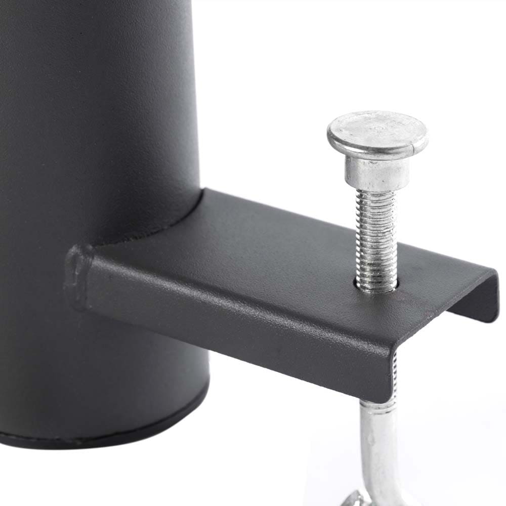 Sujetador de sombrilla resistente a la intemperie para balcón de 1-1/2 pulgadas, 1 libra de abrazadera para cercas, QI003890 de Gardenised