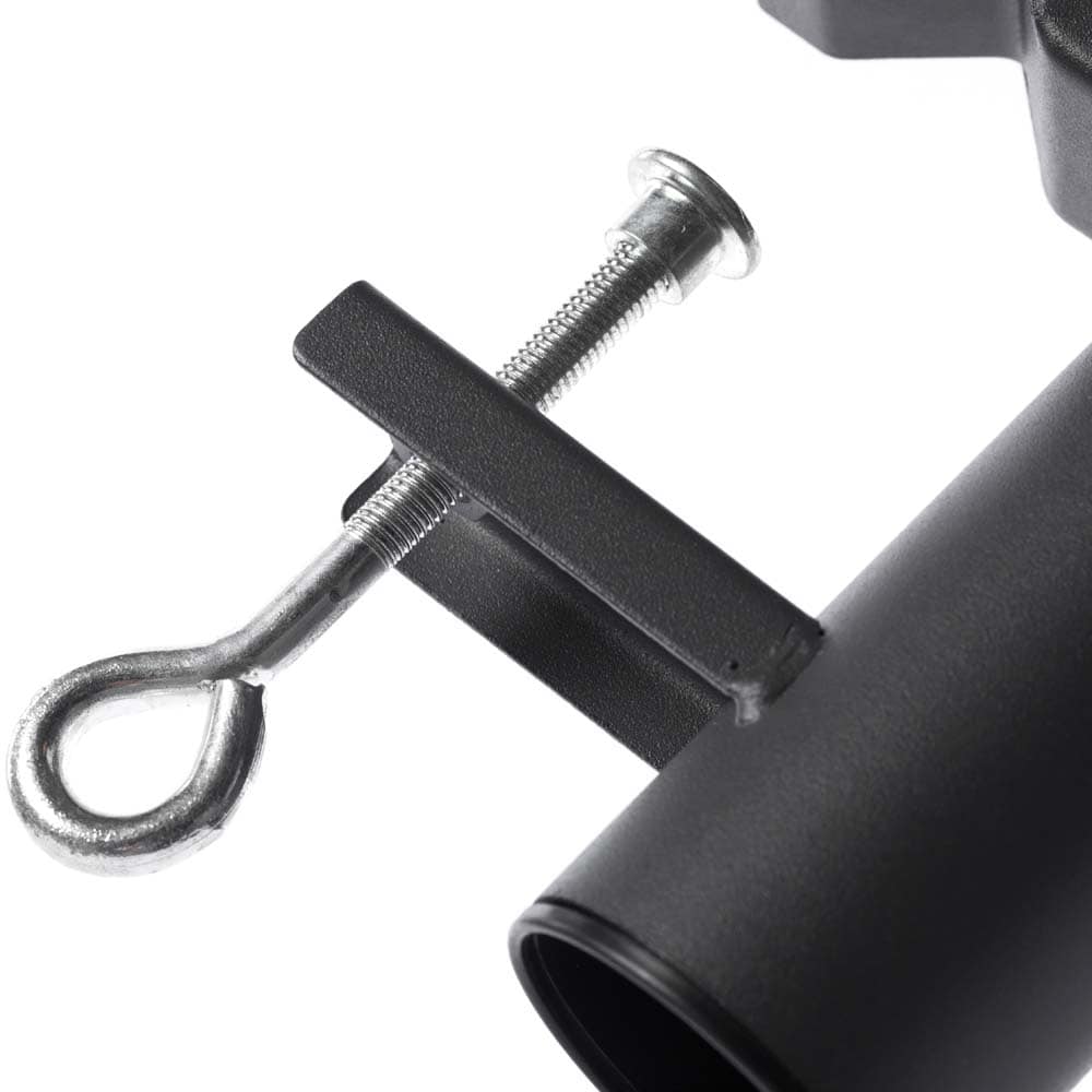 Sujetador de sombrilla resistente a la intemperie para balcón de 1-1/2 pulgadas, 1 libra de abrazadera para cercas, QI003890 de Gardenised