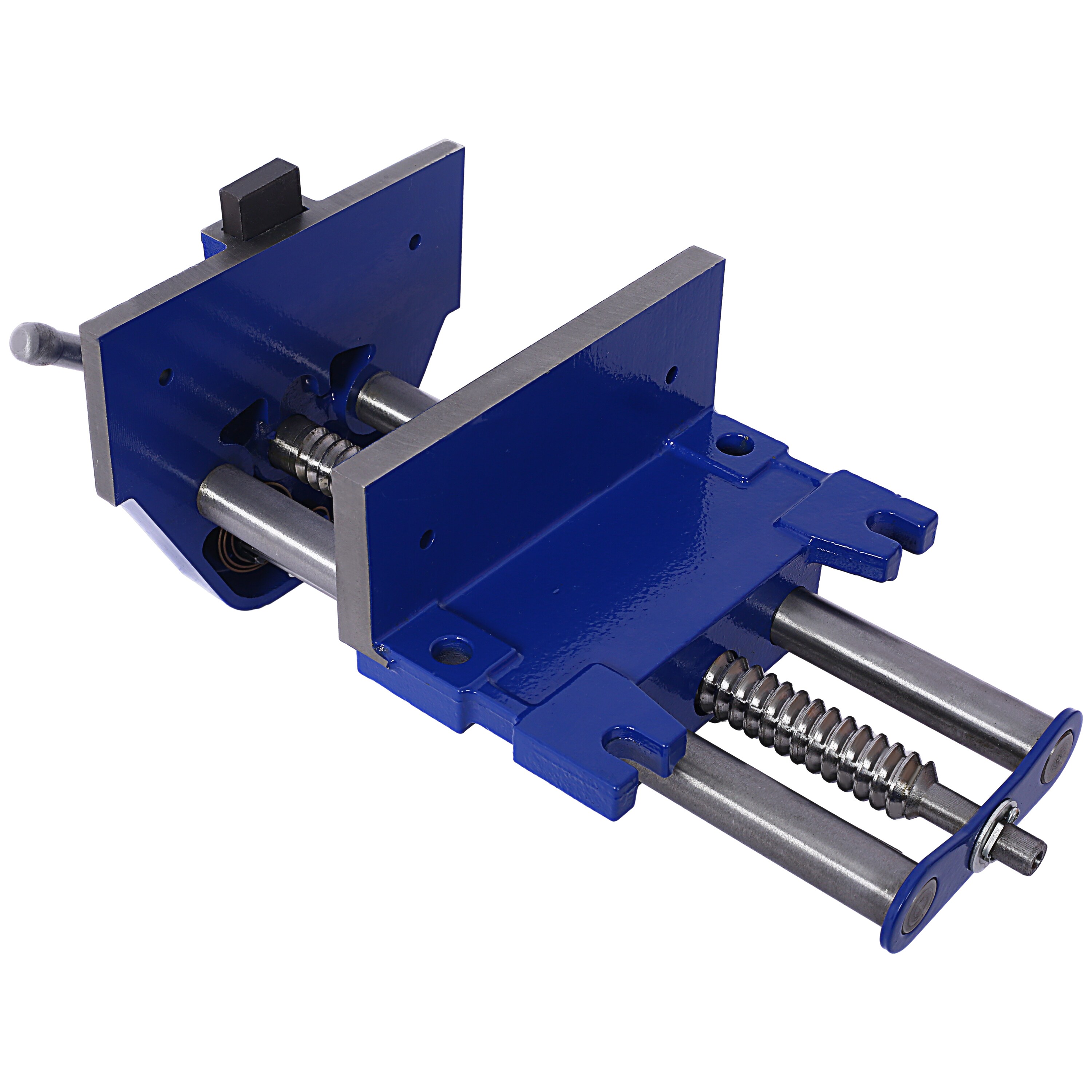 Tornillo de banco multiusos BigTitan de hierro fundido de 7 pulgadas con capacidad de 2000 lb