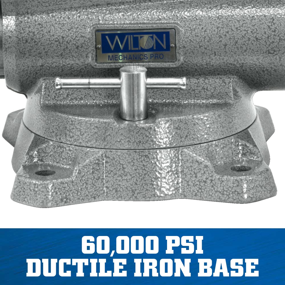 Morsa Profesional para Mecánicos de Hierro Fundido Dúctil de 10 pulgadas de Wilton WL9-28814