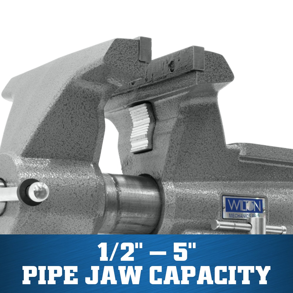 Morsa Profesional para Mecánicos de Hierro Fundido Dúctil de 10 pulgadas de Wilton WL9-28814