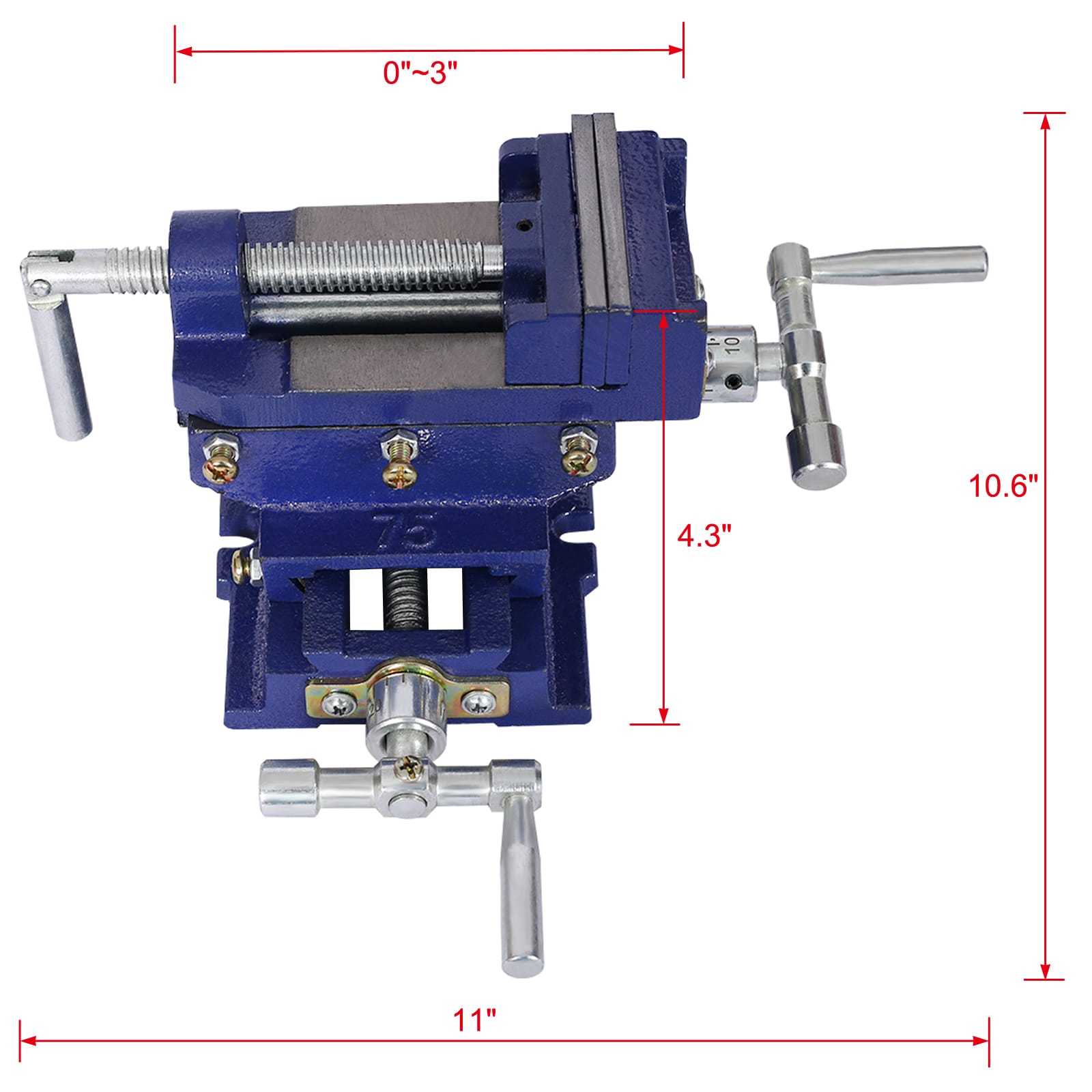 Morsa de Acero de 2 Pulgadas Siavonce Multiusos XH39906