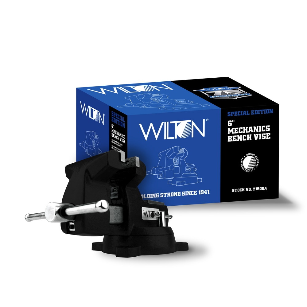 Morsa de banco mecánica de hierro fundido de 6 pulgadas Wilton WL9-21500K