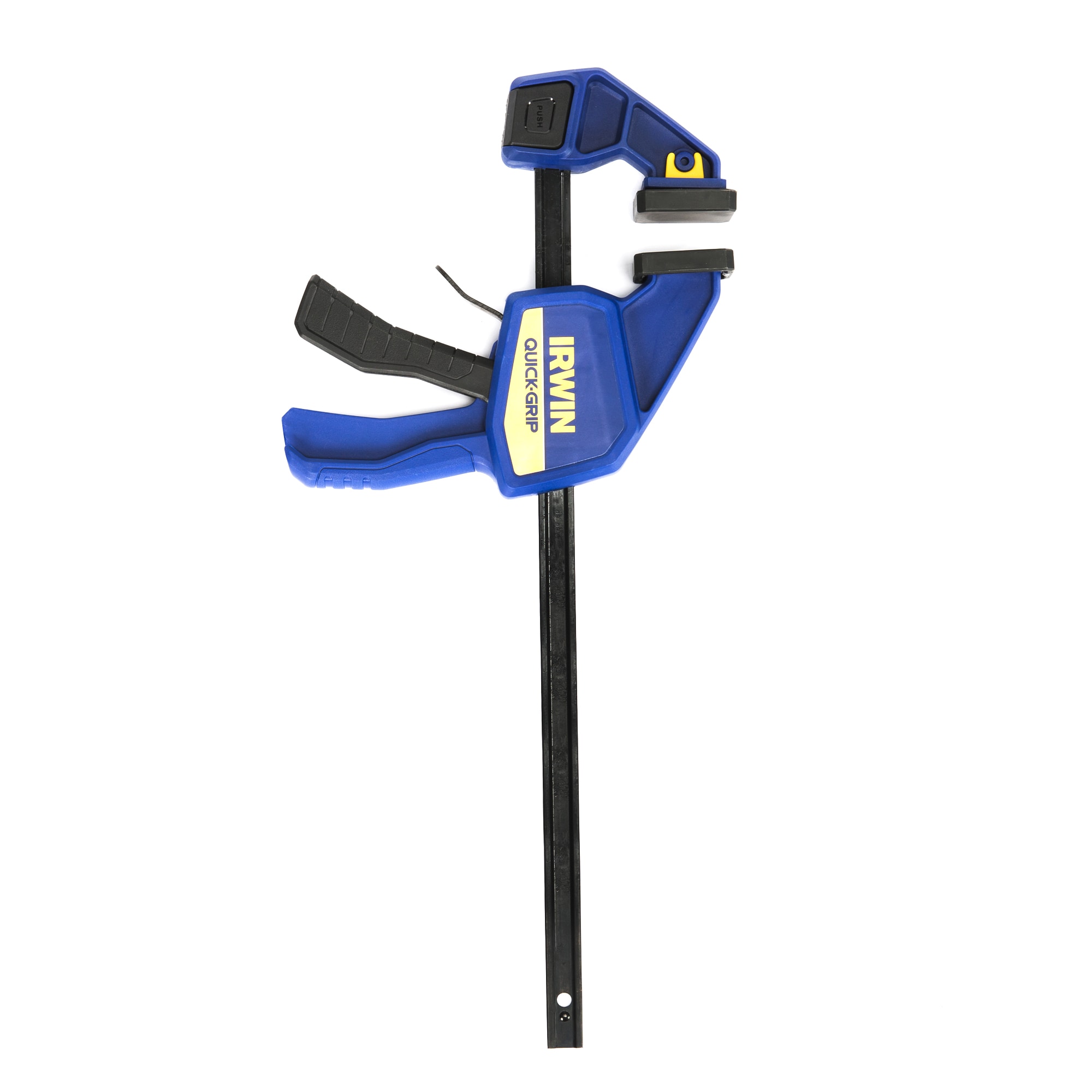 Sargento de barra de una mano de servicio mediano IRWIN QUICK-GRIP de 12 pulgadas con capacidad de 300.0 libras 1964718