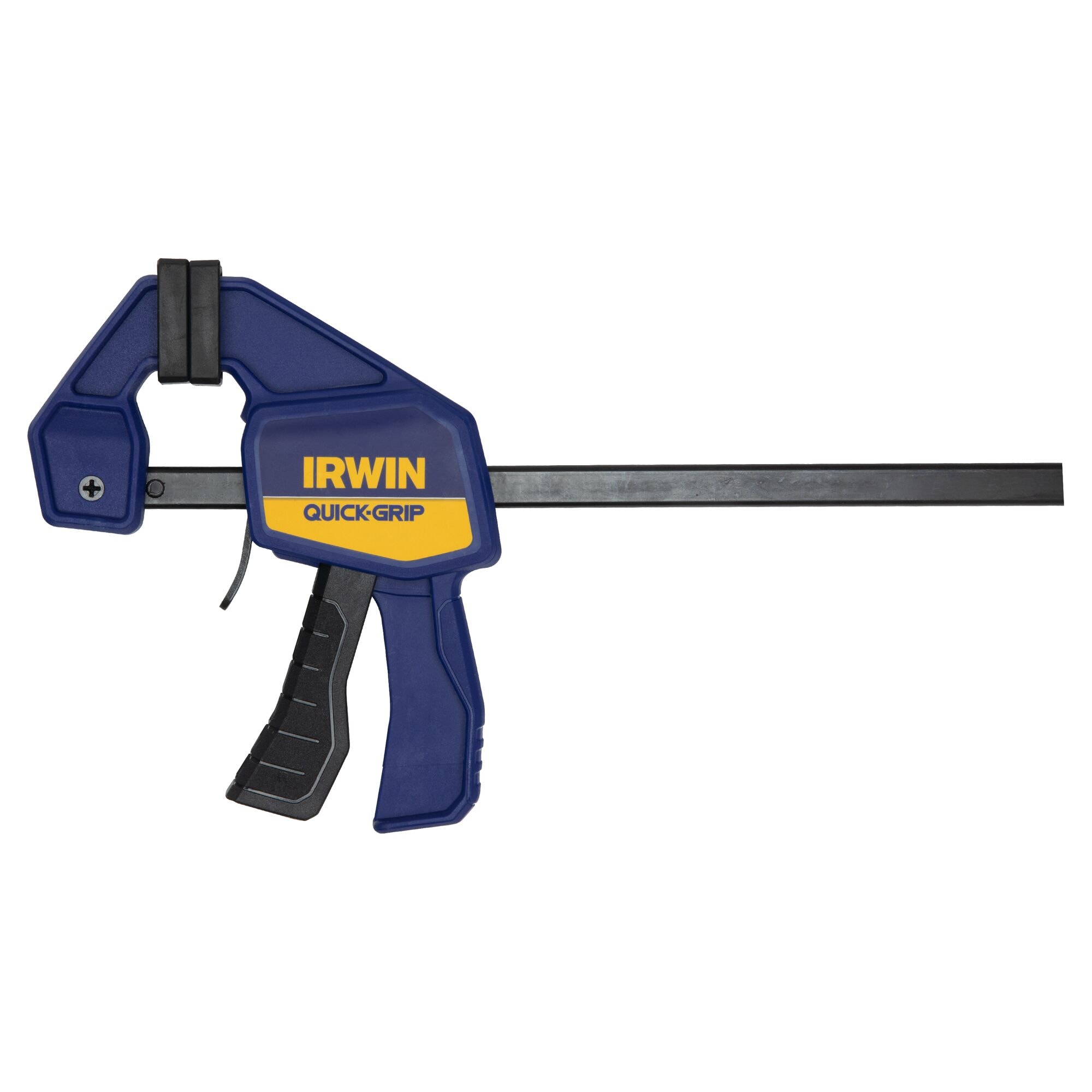 Sargento de Barra IRWIN QUICK-GRIP de 12 pulgadas para una mano, paquete de 2 unidades - Capacidad de sujeción de 140.0 libras
