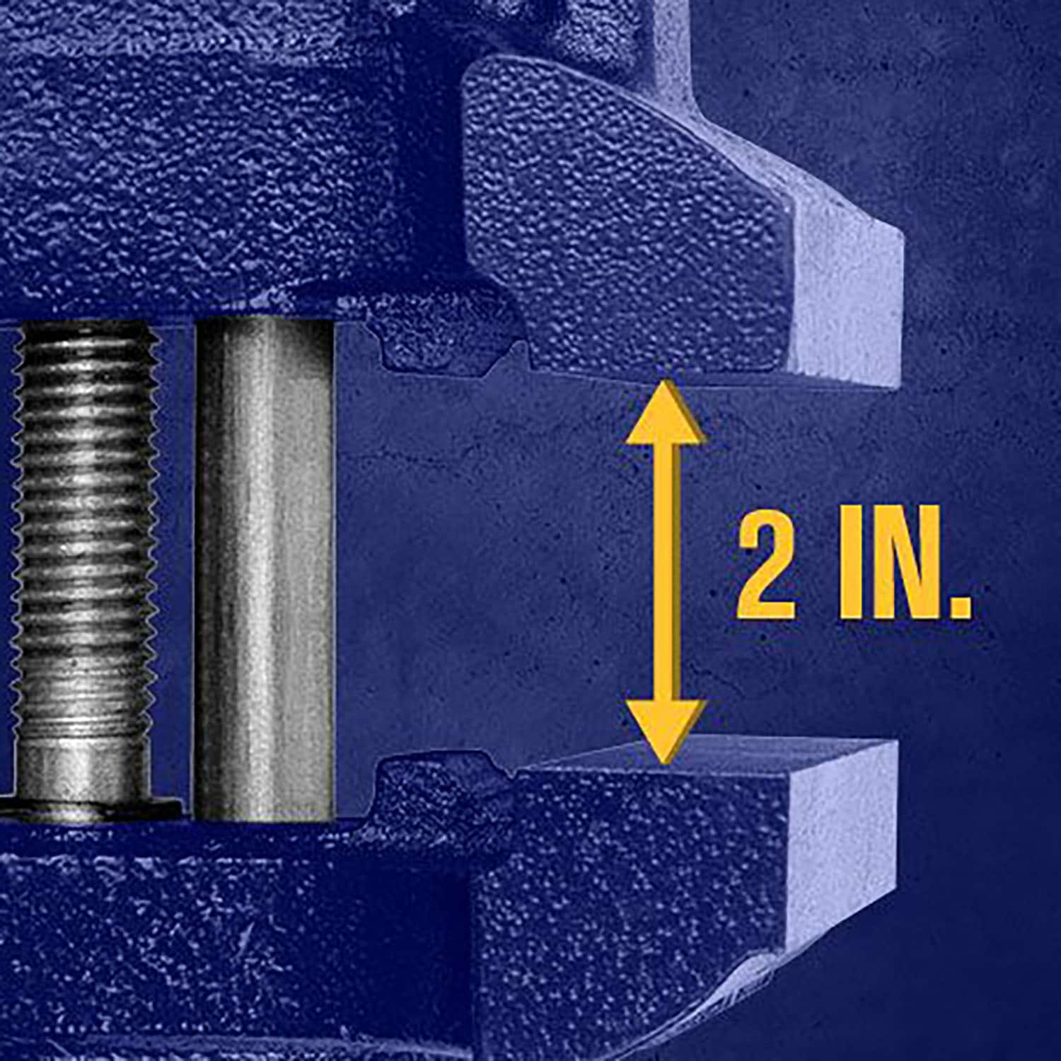 Tornillo de banco de hierro fundido de 3 pulgadas IRWIN 226303ZR de sujeción_CLAMP en.
