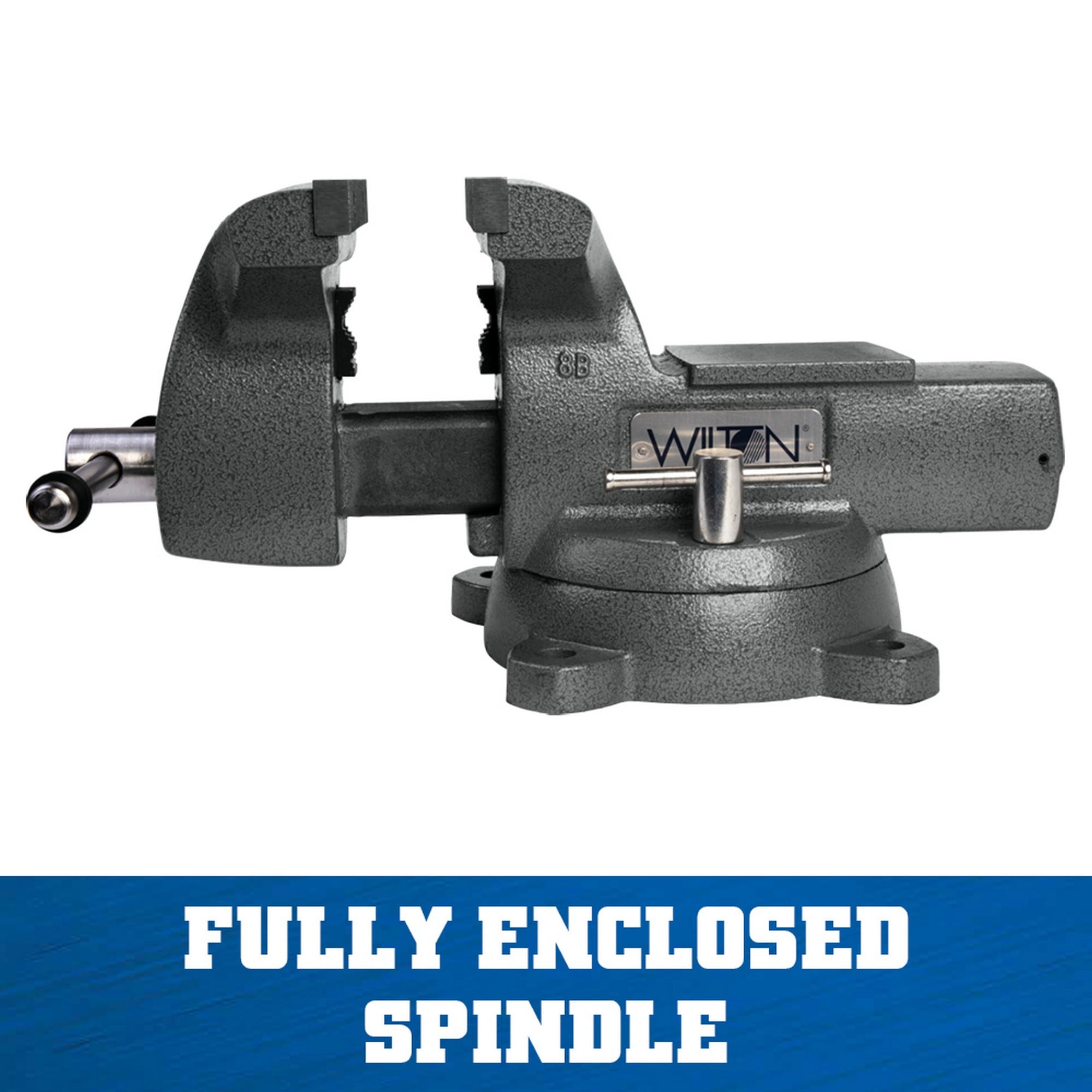 Morsa de banco para mecánicos de hierro fundido de 8 pulgadas de Wilton WL9-21800