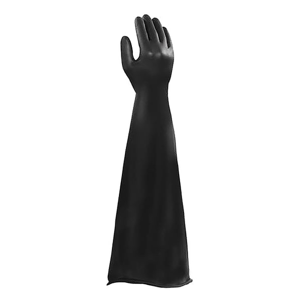 Guantes resistentes a químicos Ansell de 28", Neopreno, 9-3/4, 1 par - 55301.