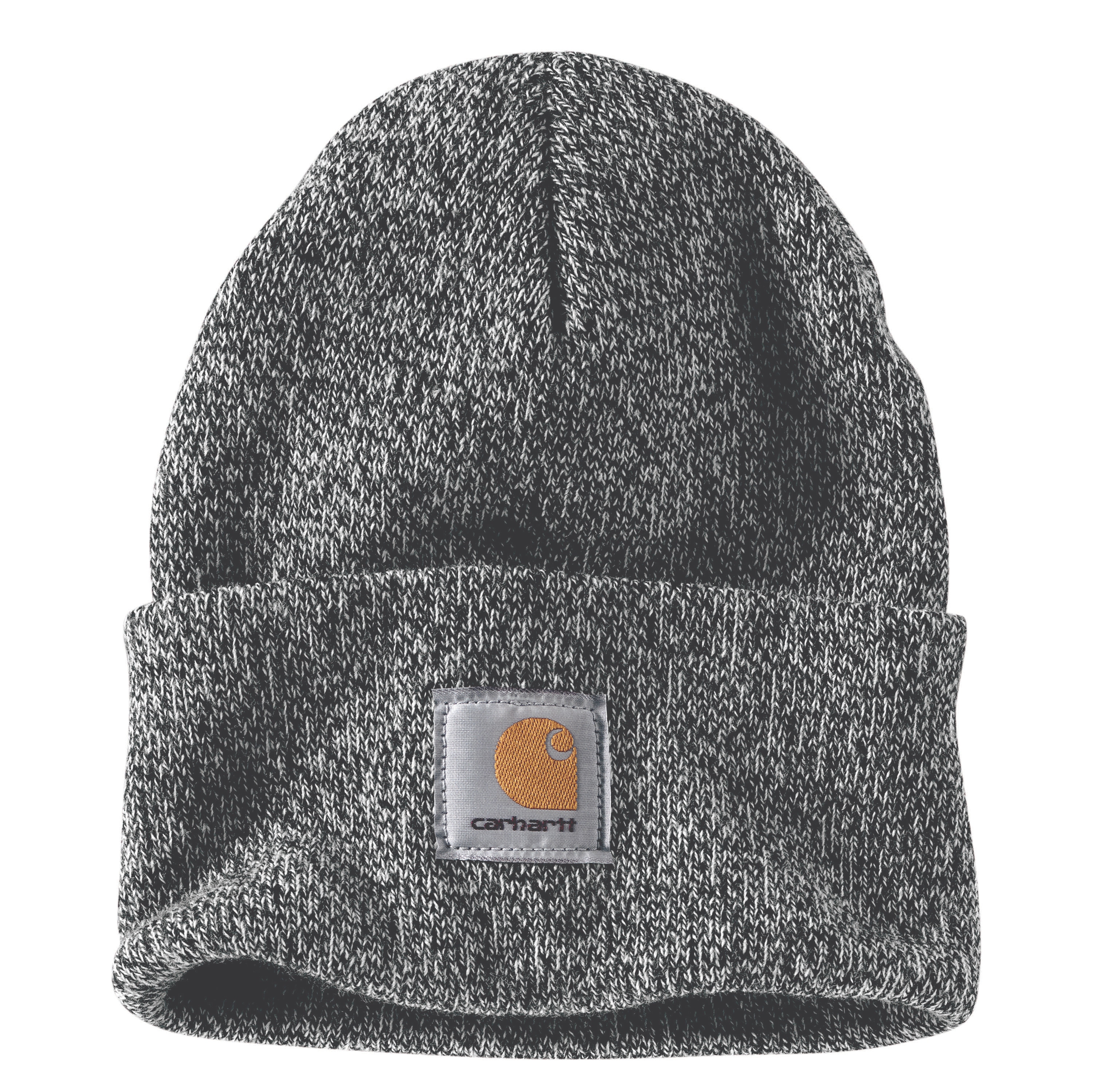 Gorro de punto acrílico negro/blanco para hombre de Carhartt A18-019OS