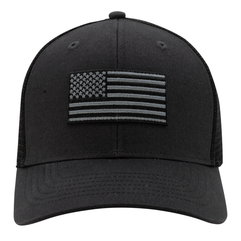 Gorra de béisbol de algodón/poliéster negro para hombres de Infinity Brands MW22-066CRA-1