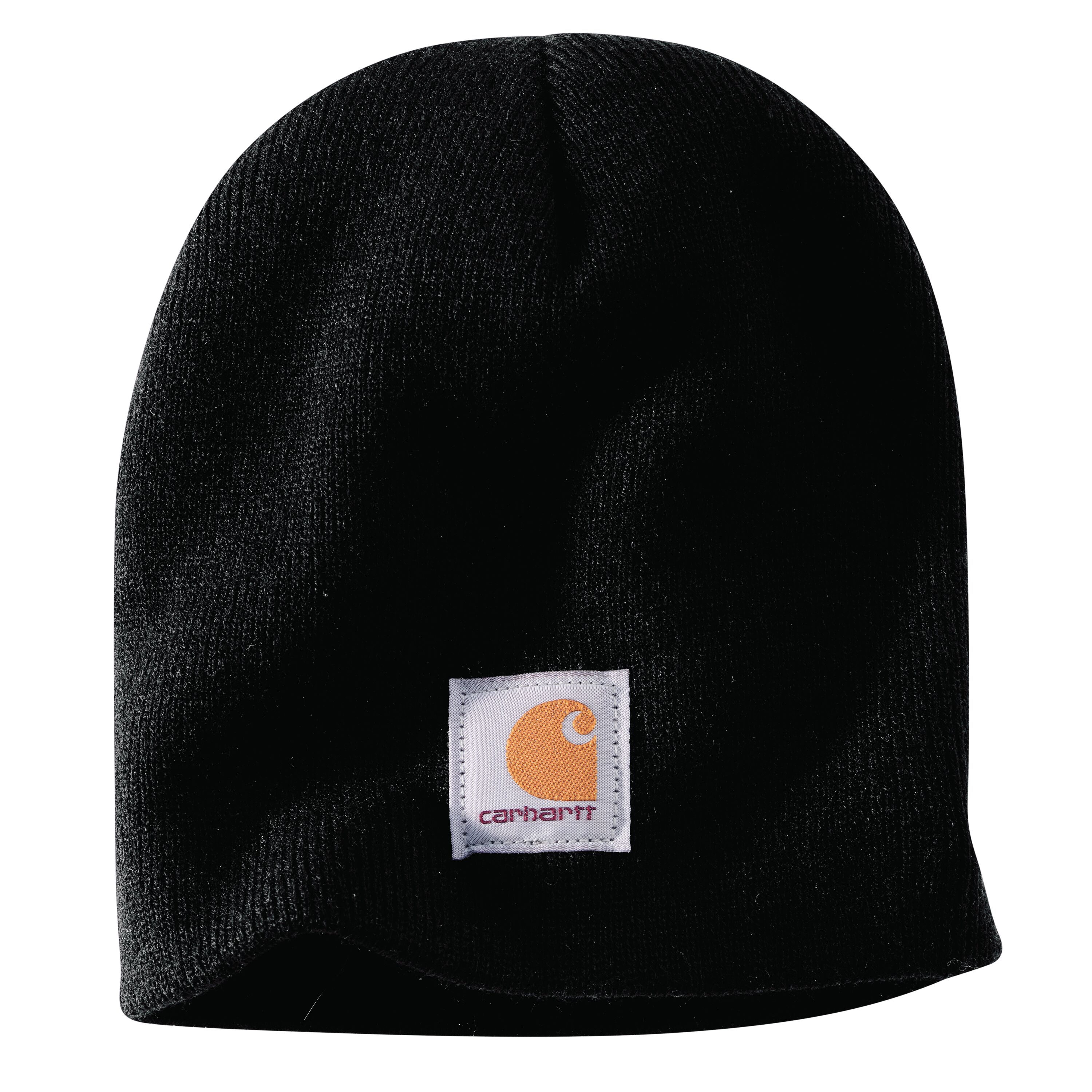 Gorro de tejido acrílico negro para hombre Carhartt A205-BLKOS.