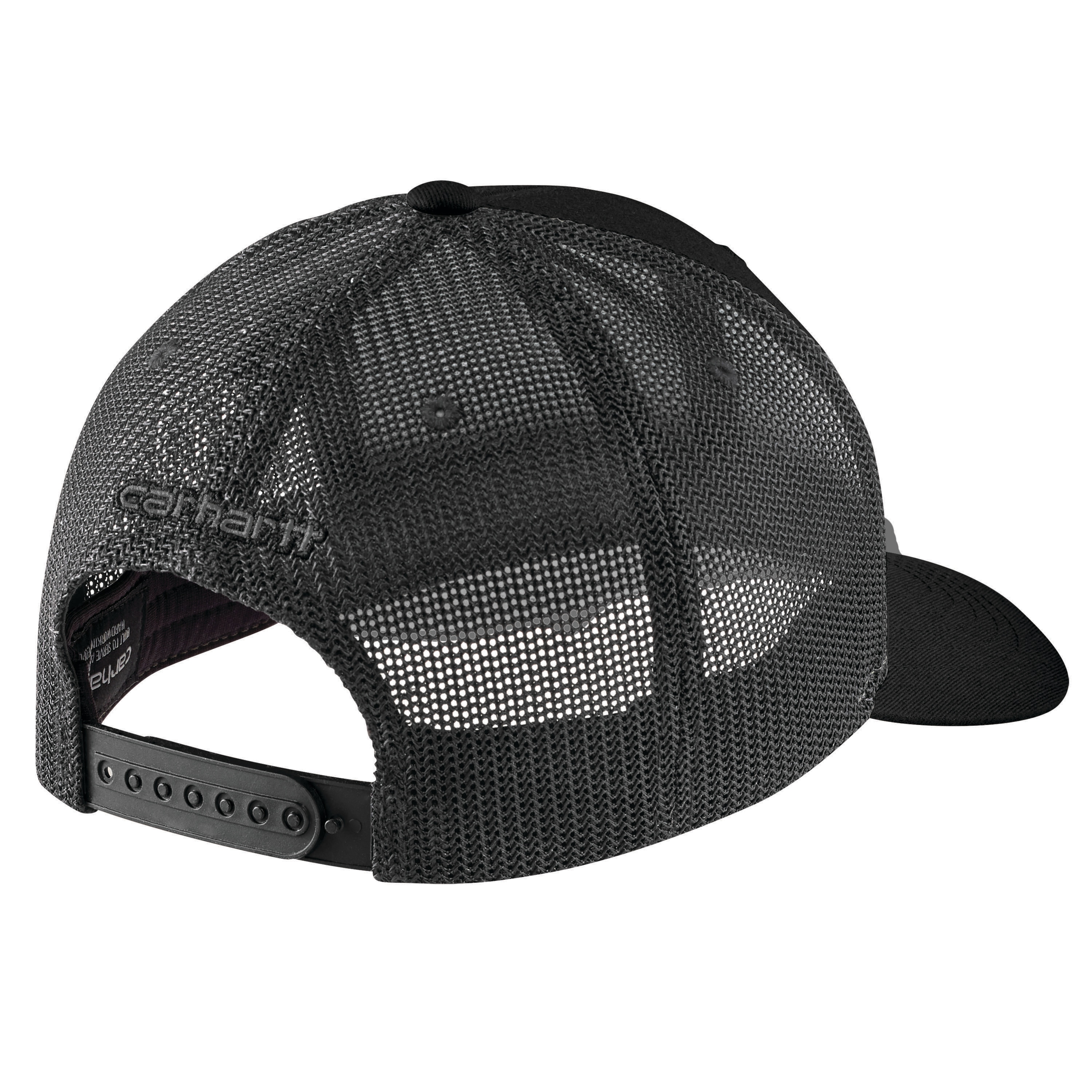 Gorra de béisbol de algodón negro para hombre de Carhartt