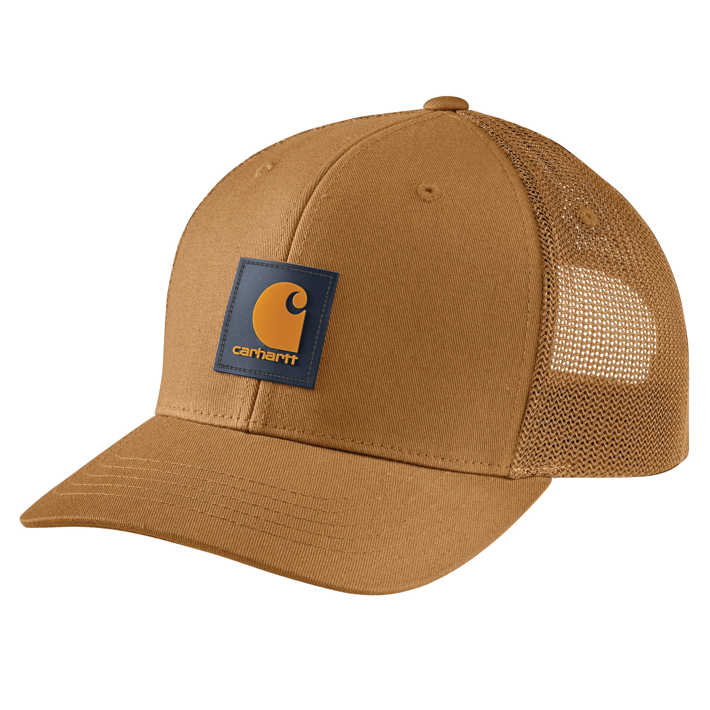 Gorra de béisbol de algodón color café/miel de Carhartt para hombre