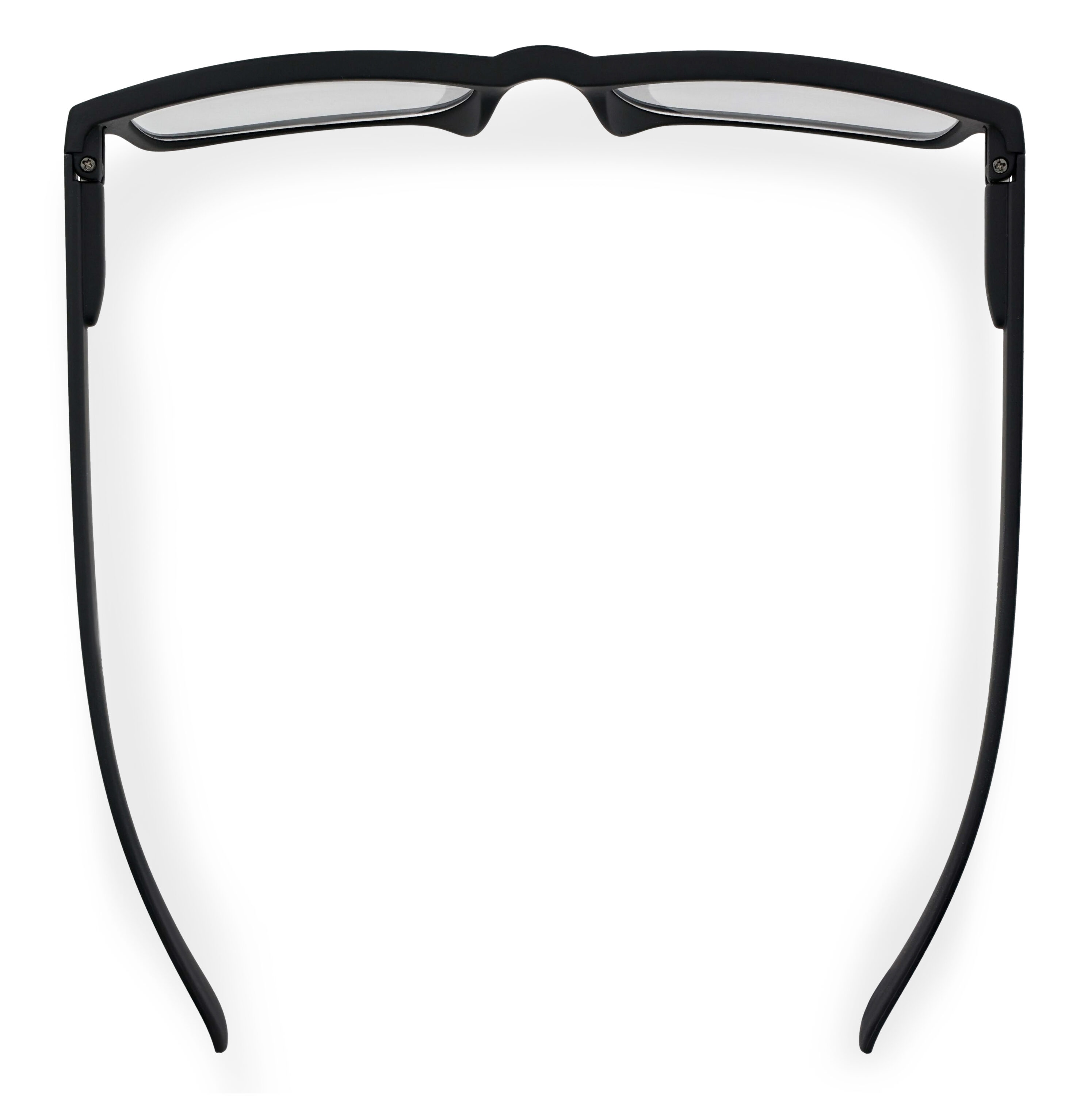 Lentes para leer de plástico negro unisex para adultos Hillman 1HE86041