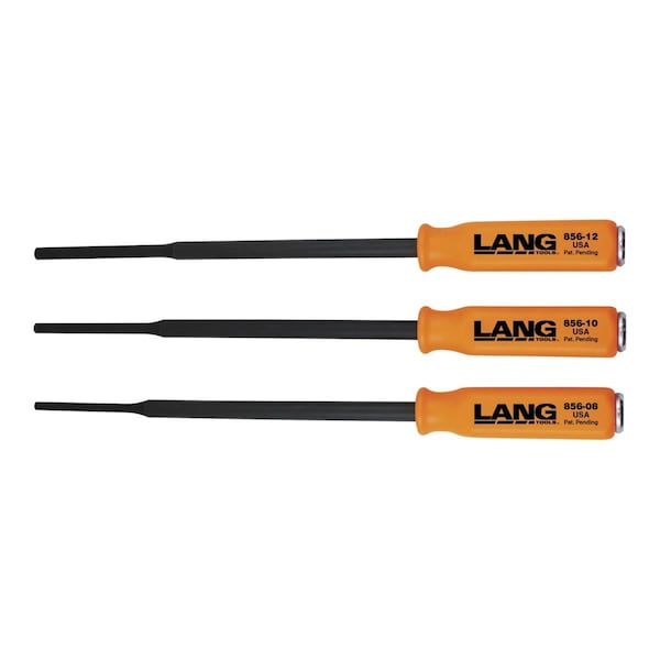 Lang Tools 16 in. 856 Series Extra-Long Pin Punches with Handle - LA335077