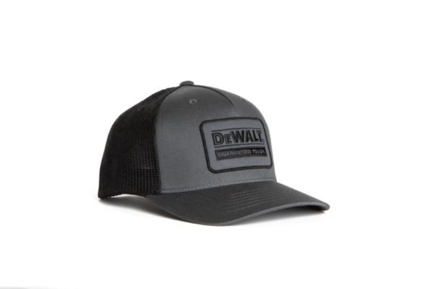 Gorra trucker unisex para adulto en gris con malla negra de material sintético DEWALT DXWW50041-309-OSFA