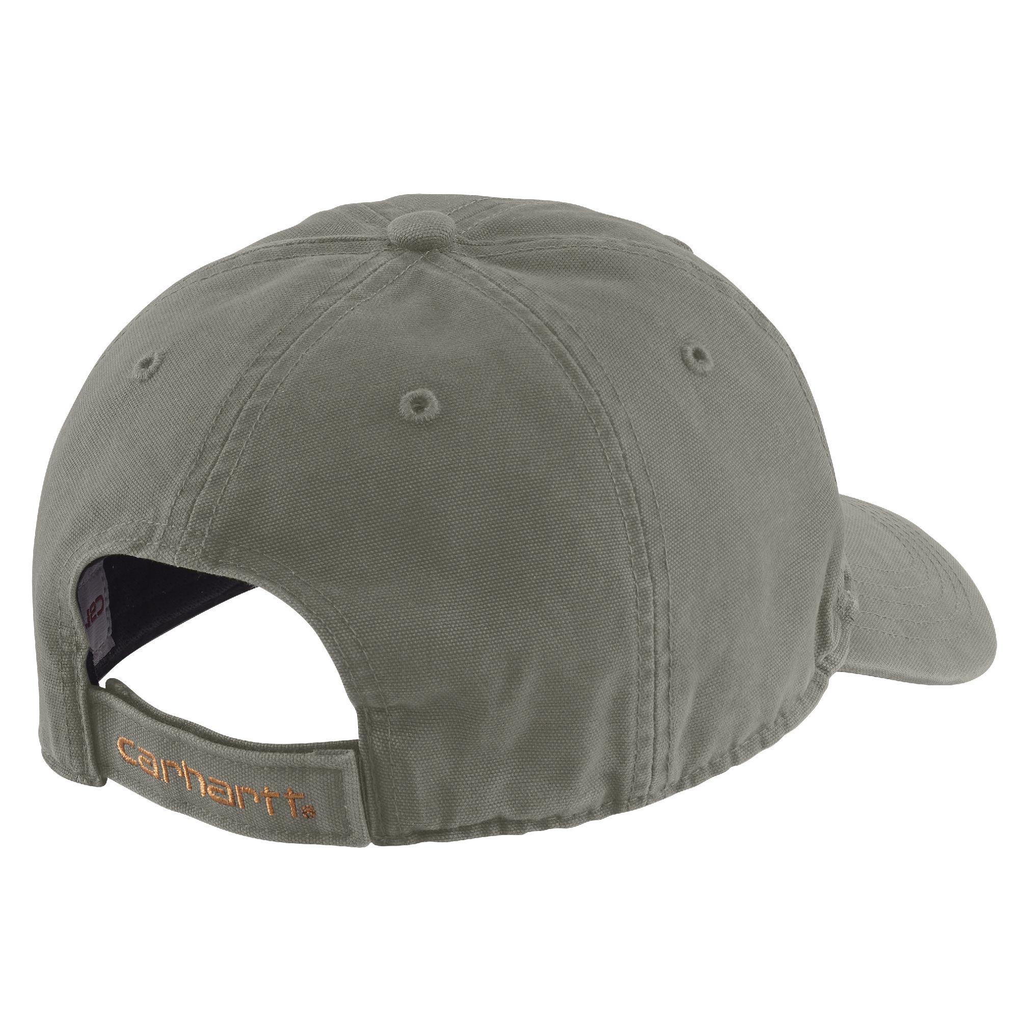 Gorra de béisbol de algodón en color verde olivo para hombre Carhartt 100289-DOVOS
