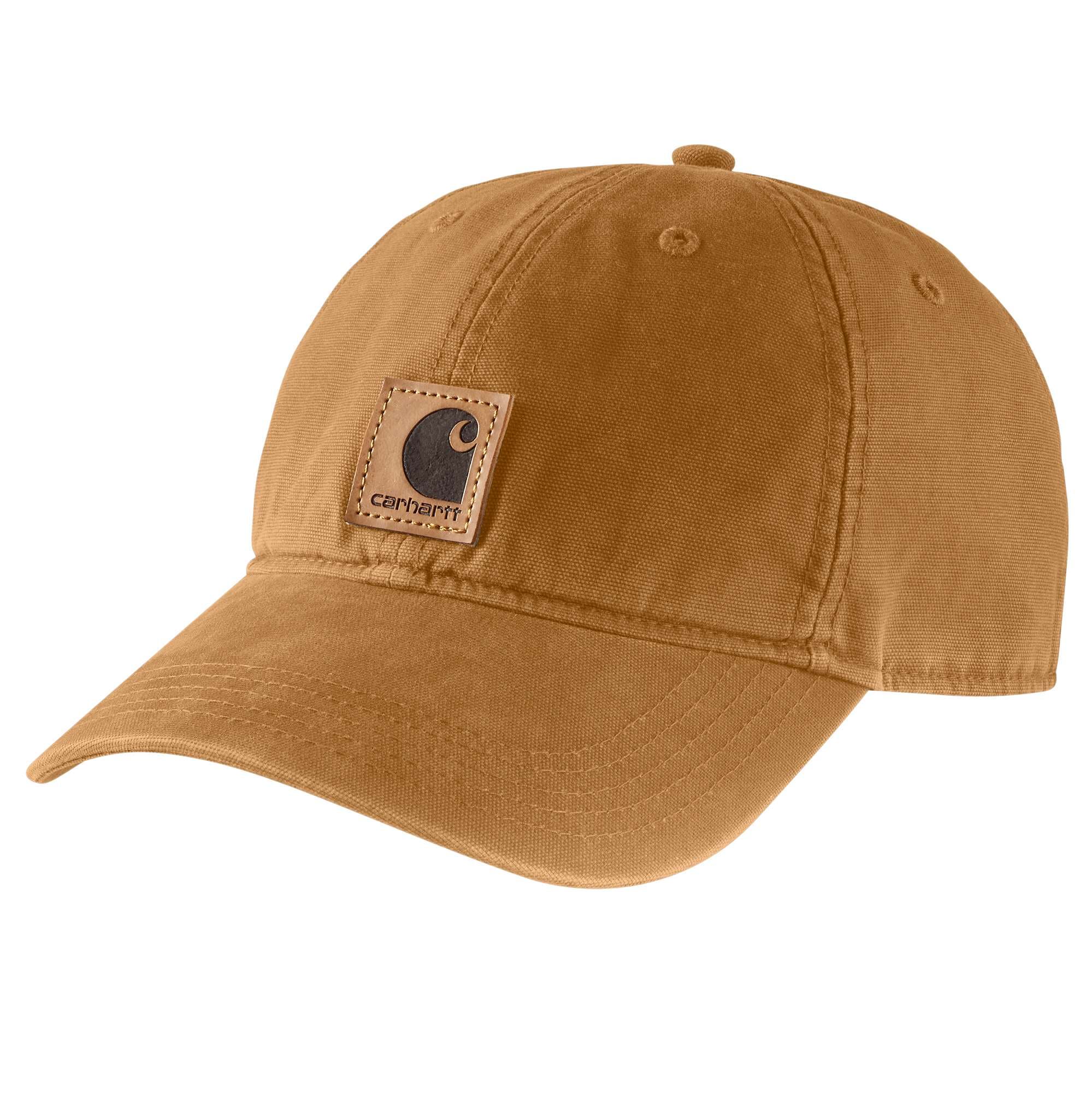 Gorra de béisbol de algodón marrón Carhartt para hombre AH0289-BENOS