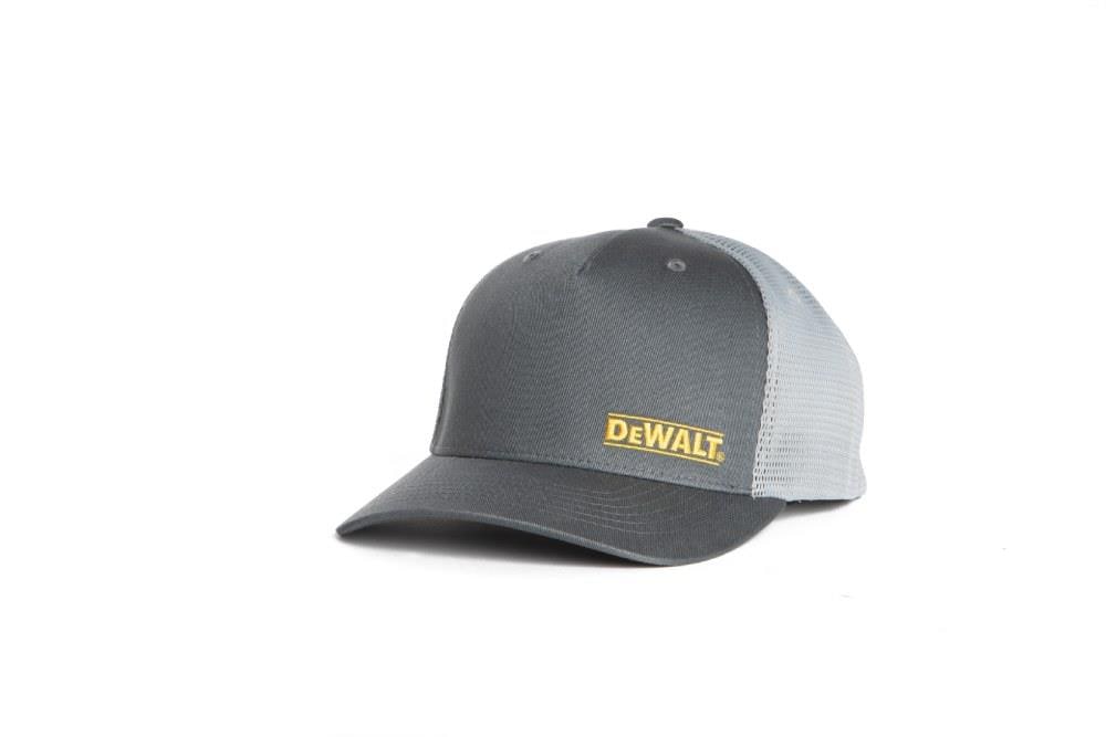 Gorra tipo Trucker sintética unisex para adulto en gris con detalle en gris claro Dewalt DXWW50040-306-OSFA