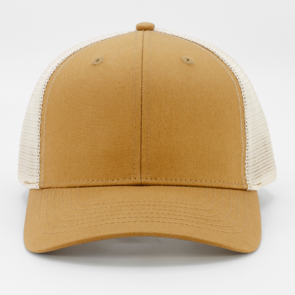 Gorra de béisbol de algodón color marrón oscuro/caqui para hombre de Infinity Brands Modelo LOW-1269-GS