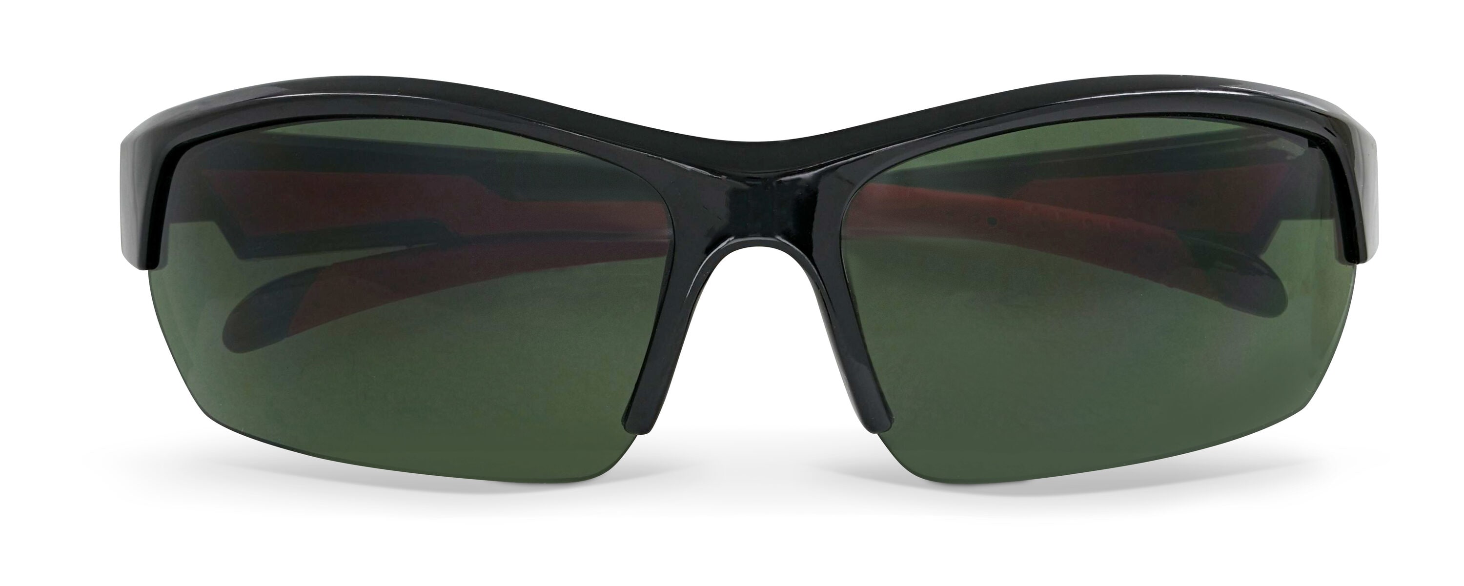 Lentes de sol negros y rojos para hombre Hillman 1HE85940