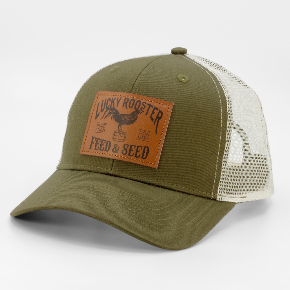 Gorra de béisbol de algodón en color oliva/caqui para hombres de Infinity Brands.