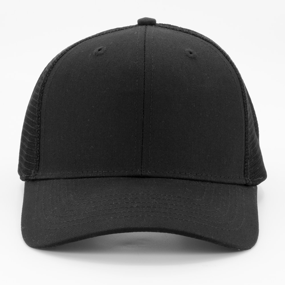 Gorra de béisbol de algodón negro para hombre de Infinity Brands LOW-1268-GS