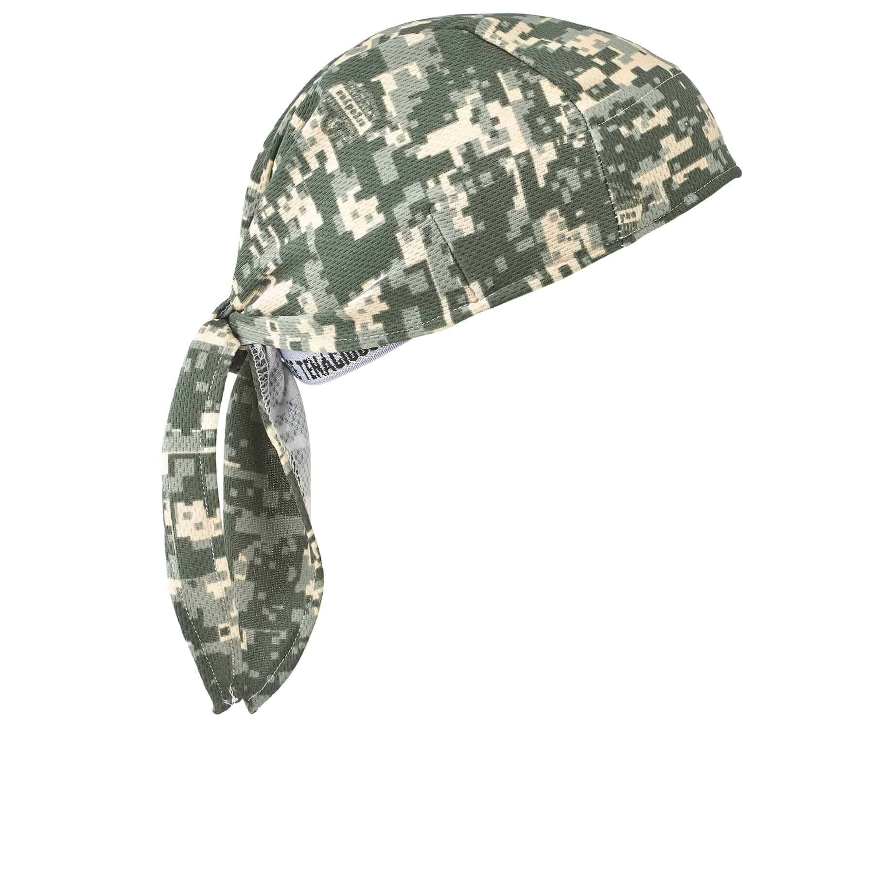 Gorra de enfriamiento sintético con estampado camuflado para adultos unisex Chill-Its 12478