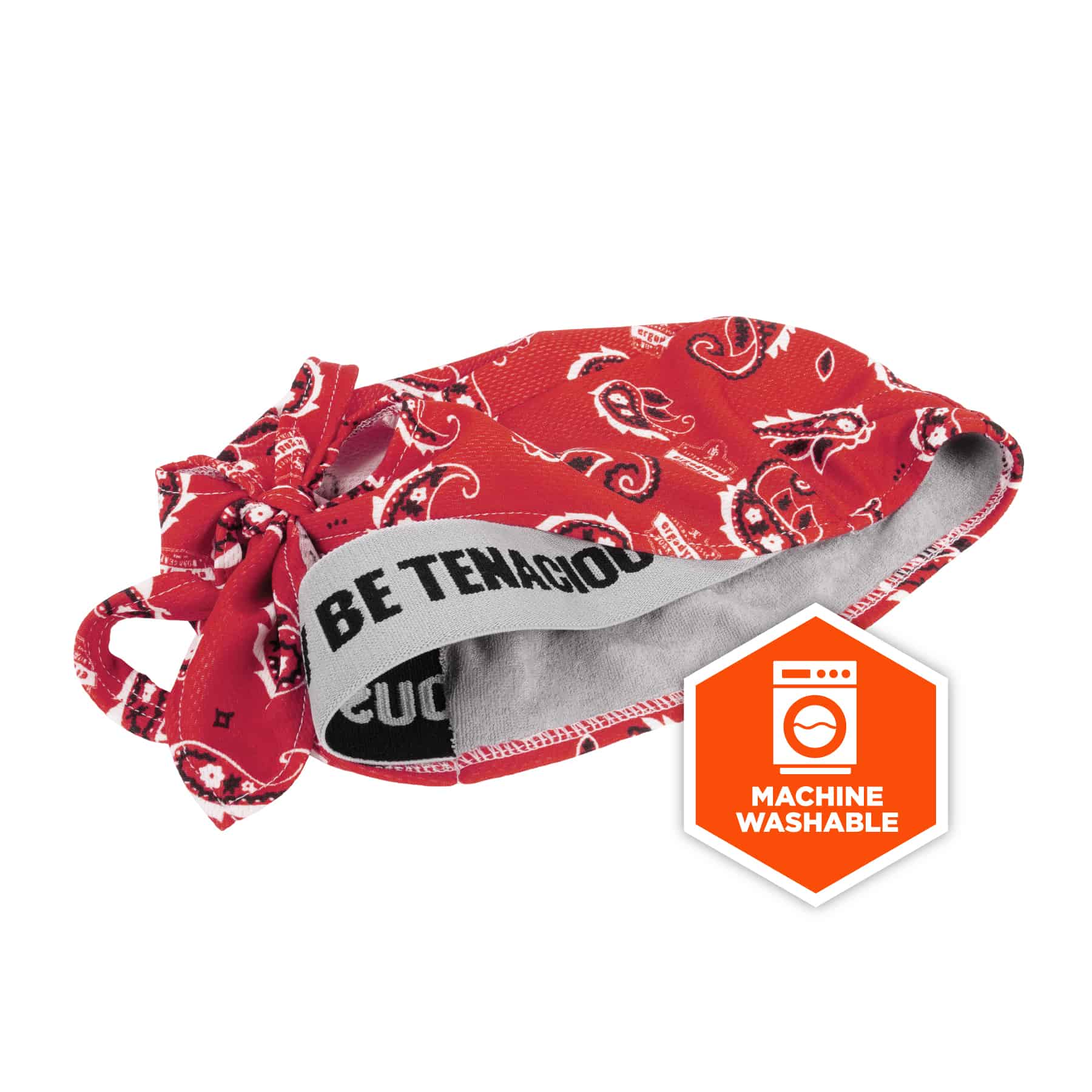 Sombrero de enfriamiento sintético rojo estilo occidental unisex para adulto Chill-Its 12479