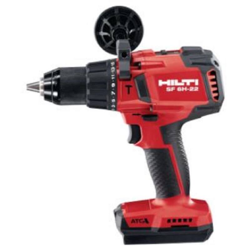 Hilti 22-Volt NURON SF 6H ATC Taladro martillo sin escobillas inalámbrico de litio de 1/2 pulgada (solo herramienta) - 2254917