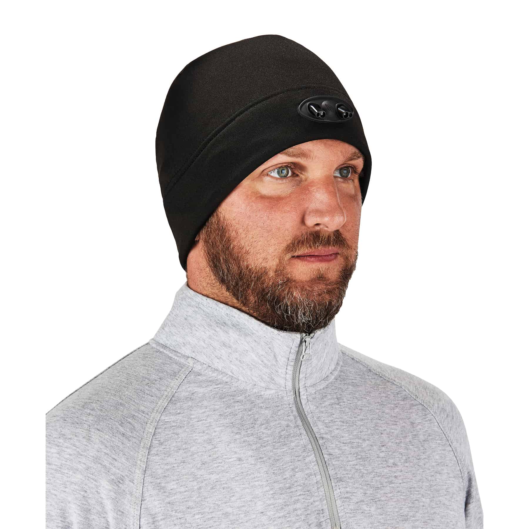 Gorro de punto de lana negro unisex para adulto de Ergodyne 16803