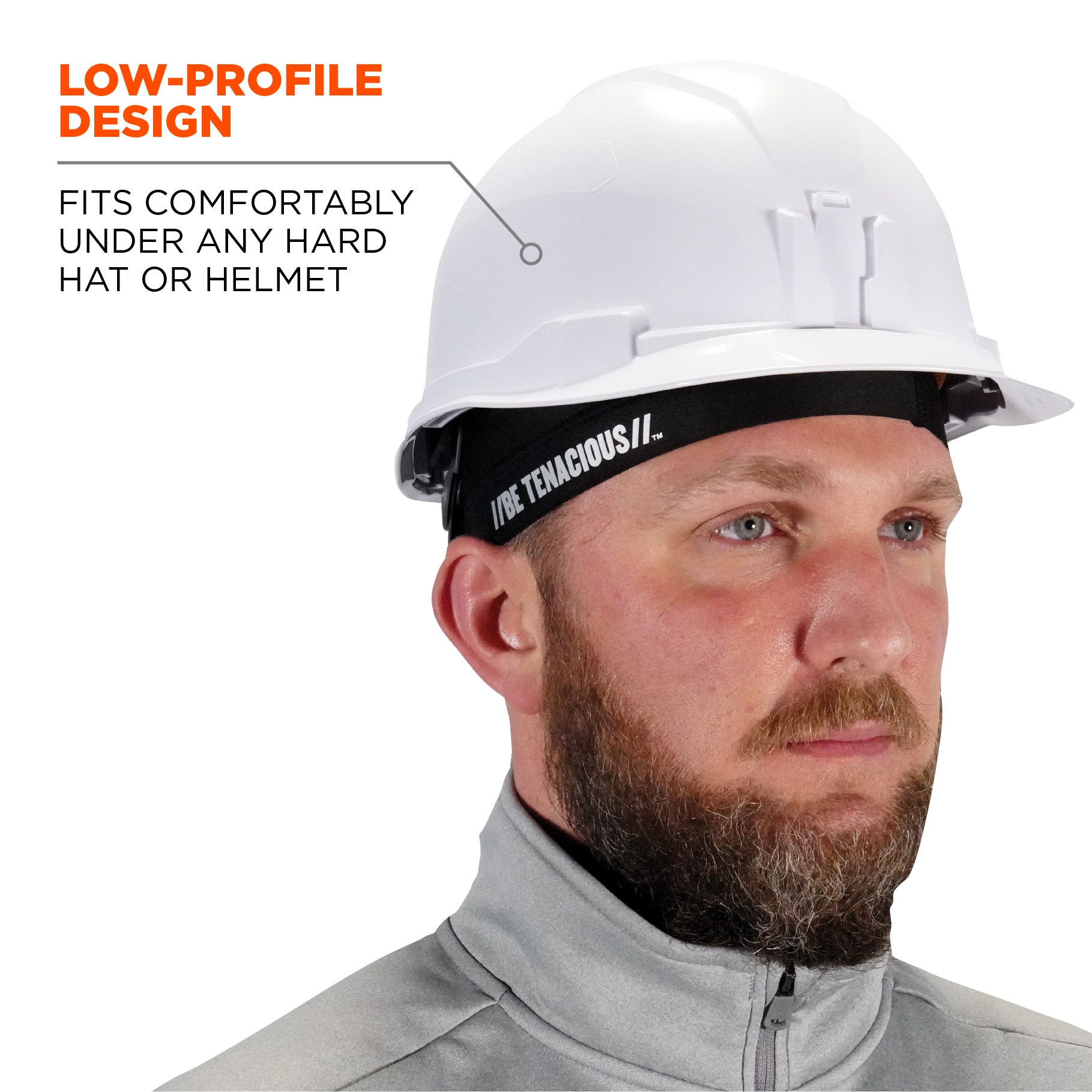 Gorra de enfriamiento sintético negra unisex para adultos Ergodyne 12686