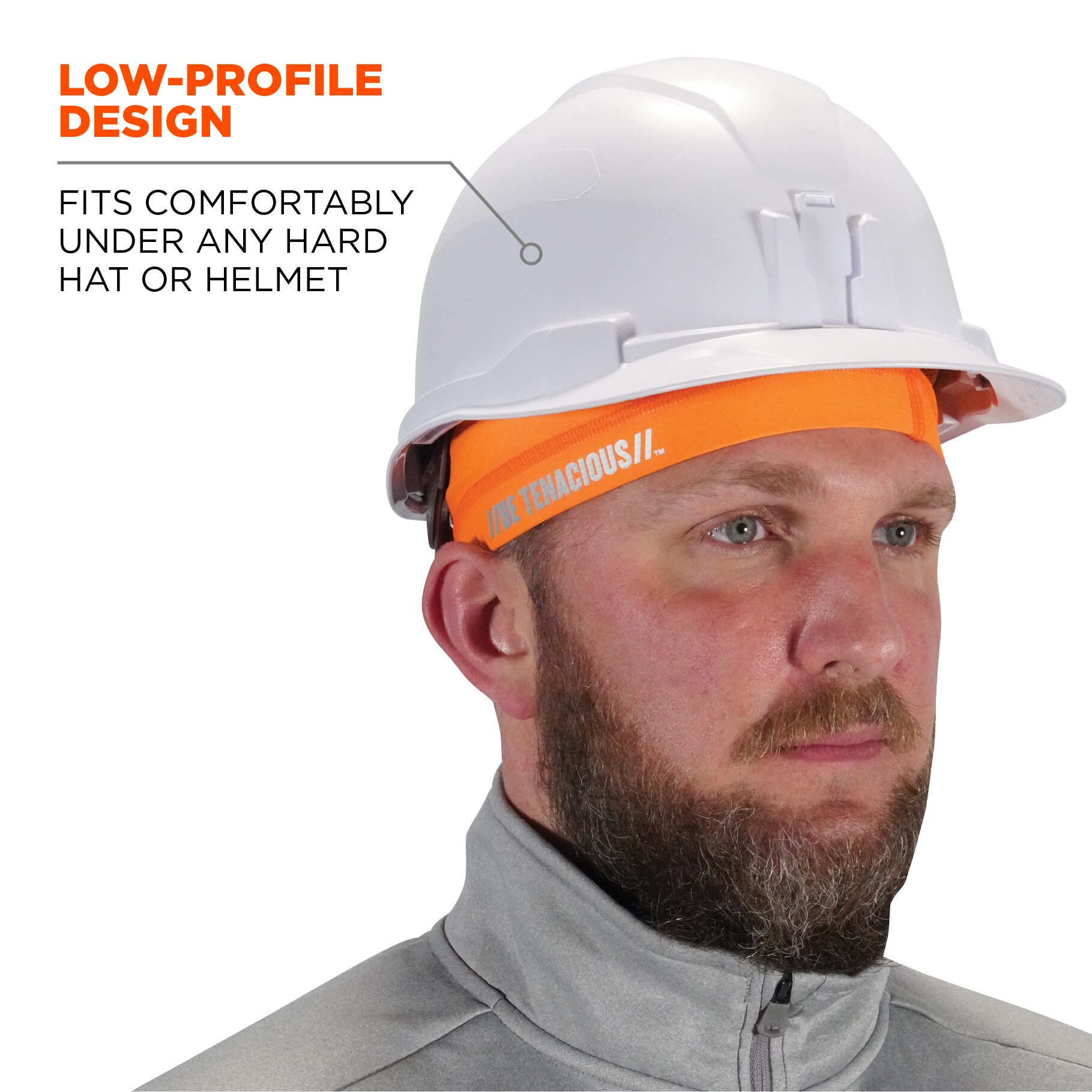 Gorra de enfriamiento sintética naranja unisex para adulto Ergodyne 12688