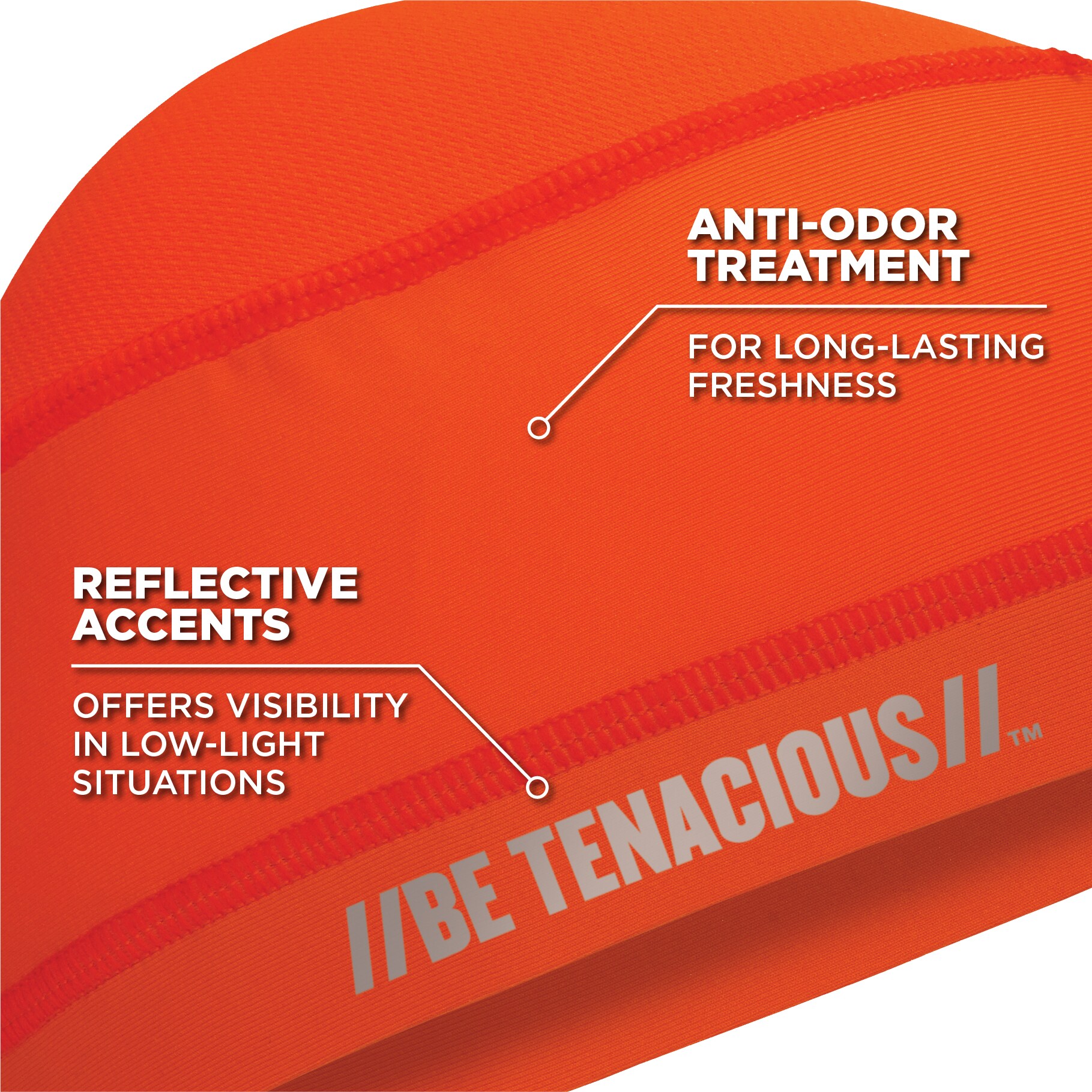 Gorra de enfriamiento sintética naranja unisex para adulto Ergodyne 12688