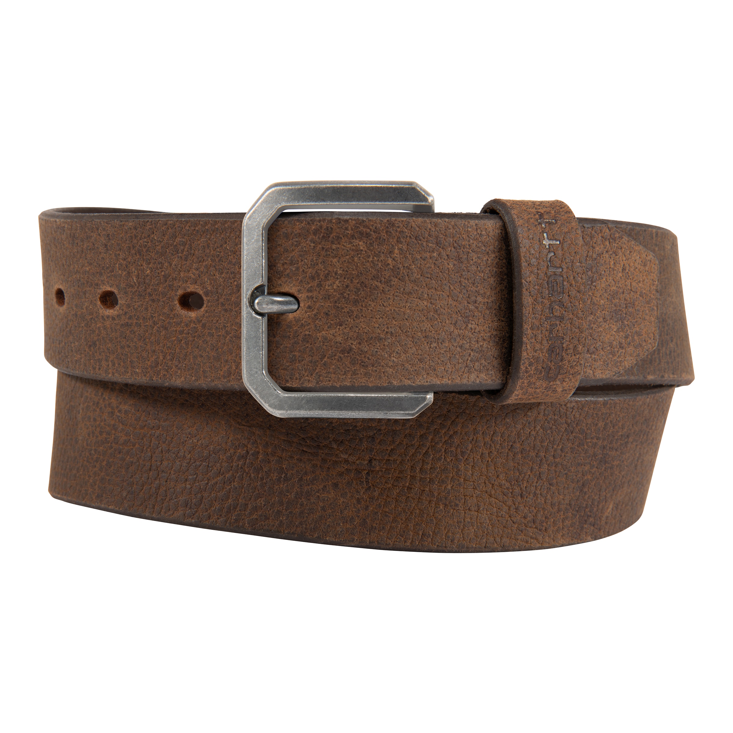 Cinturón de cuero/nylon café unisex para adultos de Carhartt - Talla Grande A000621220108