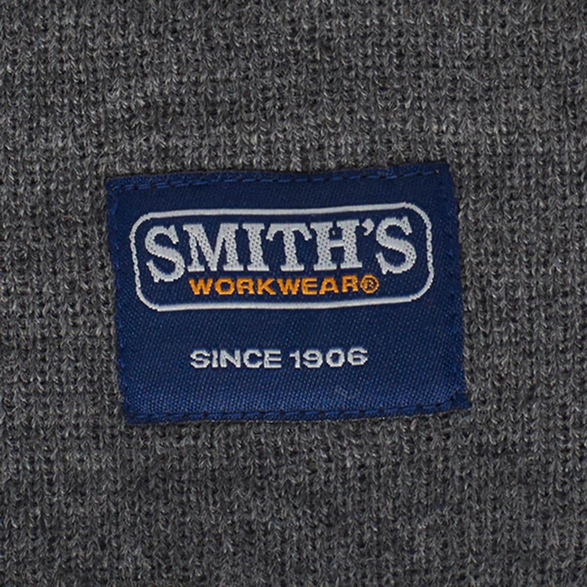 Gorro de punto de modacrílico en color gris carbón para adultos unisex de Smith's Workwear