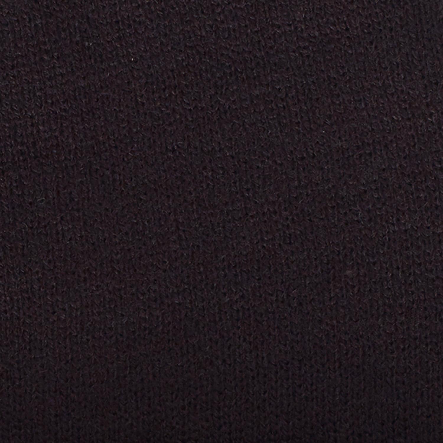 Gorro de punto negro unisex para adultos de Smith's Workwear, material 100 % modacrílico.