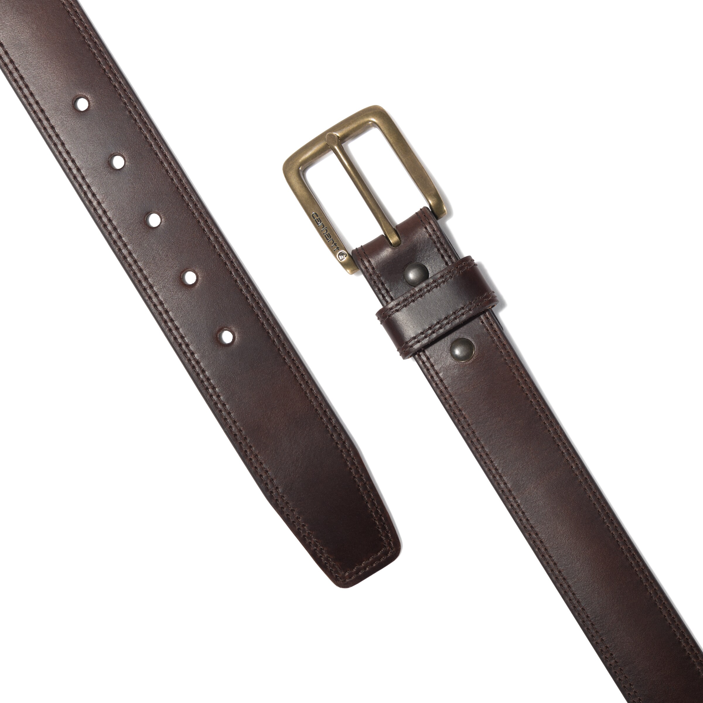 Cinturón de cuero y nylon marrón unisex para adultos de Carhartt - Grande