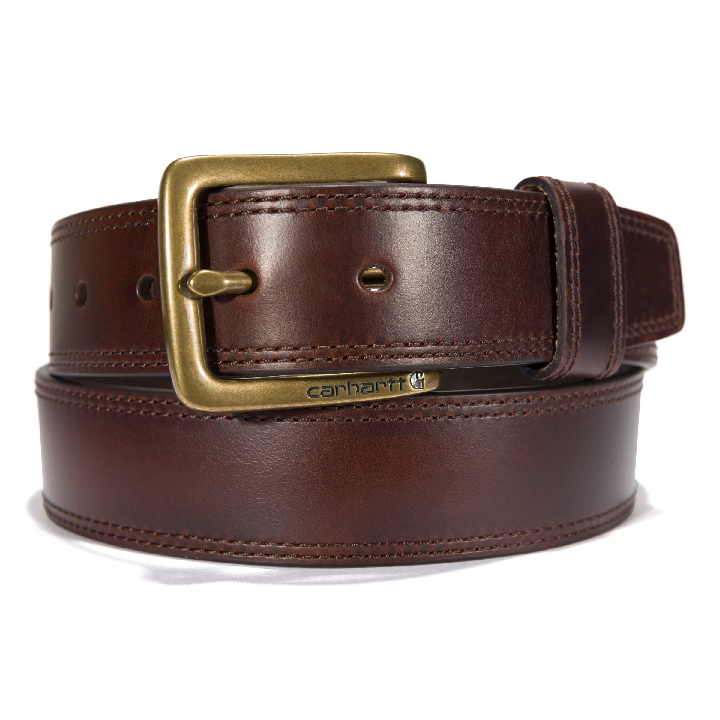 Cinturón de Cuero/Nylon Café unisex para Adultos de Carhartt - Grande