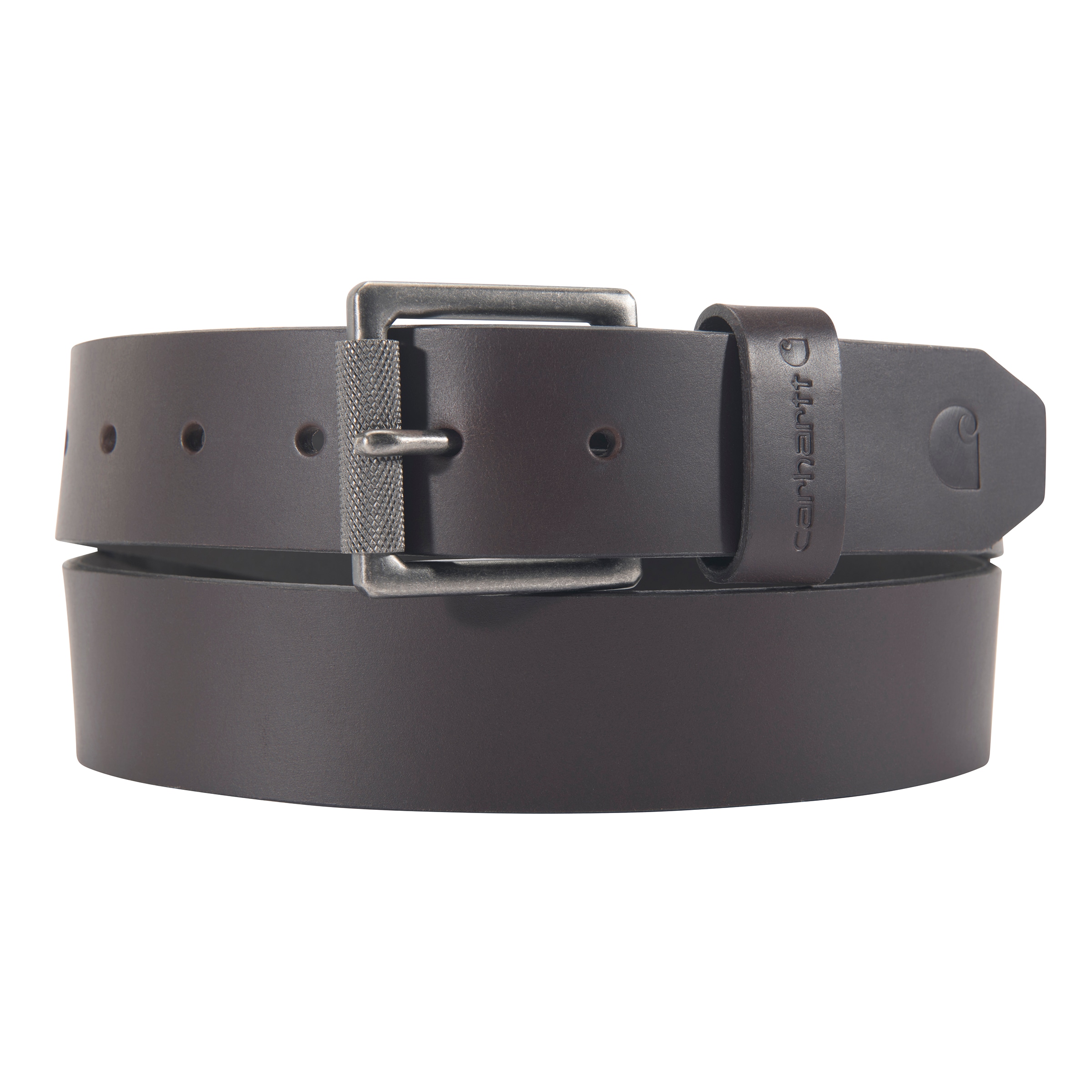 Cinturón de cuero/nylon marrón unisex para adultos de Carhartt - Talla Grande