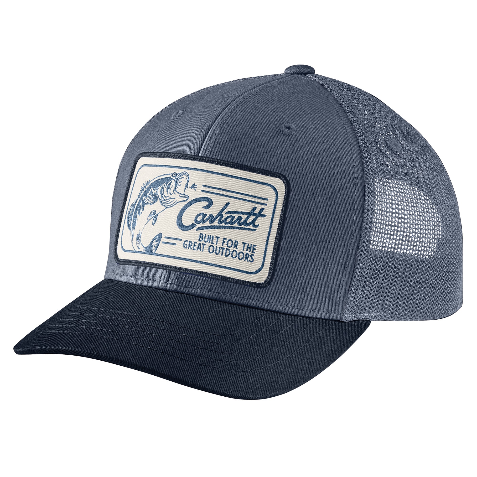 Gorra de béisbol de algodón en azul piedra para hombre Carhartt 106788-BLSOS