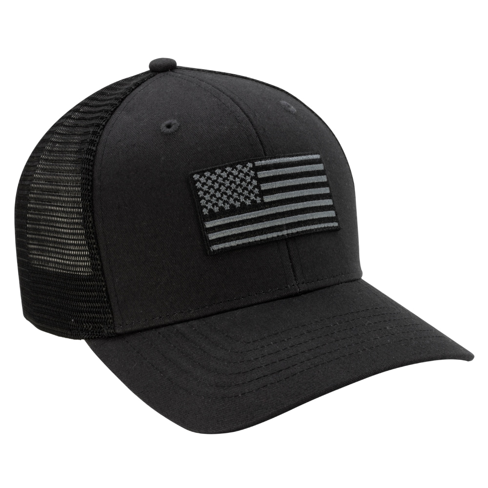 Gorra de beisbol de algodón/poliéster negro para hombre de Infinity Brands, estilo adulto MW22-066CRA